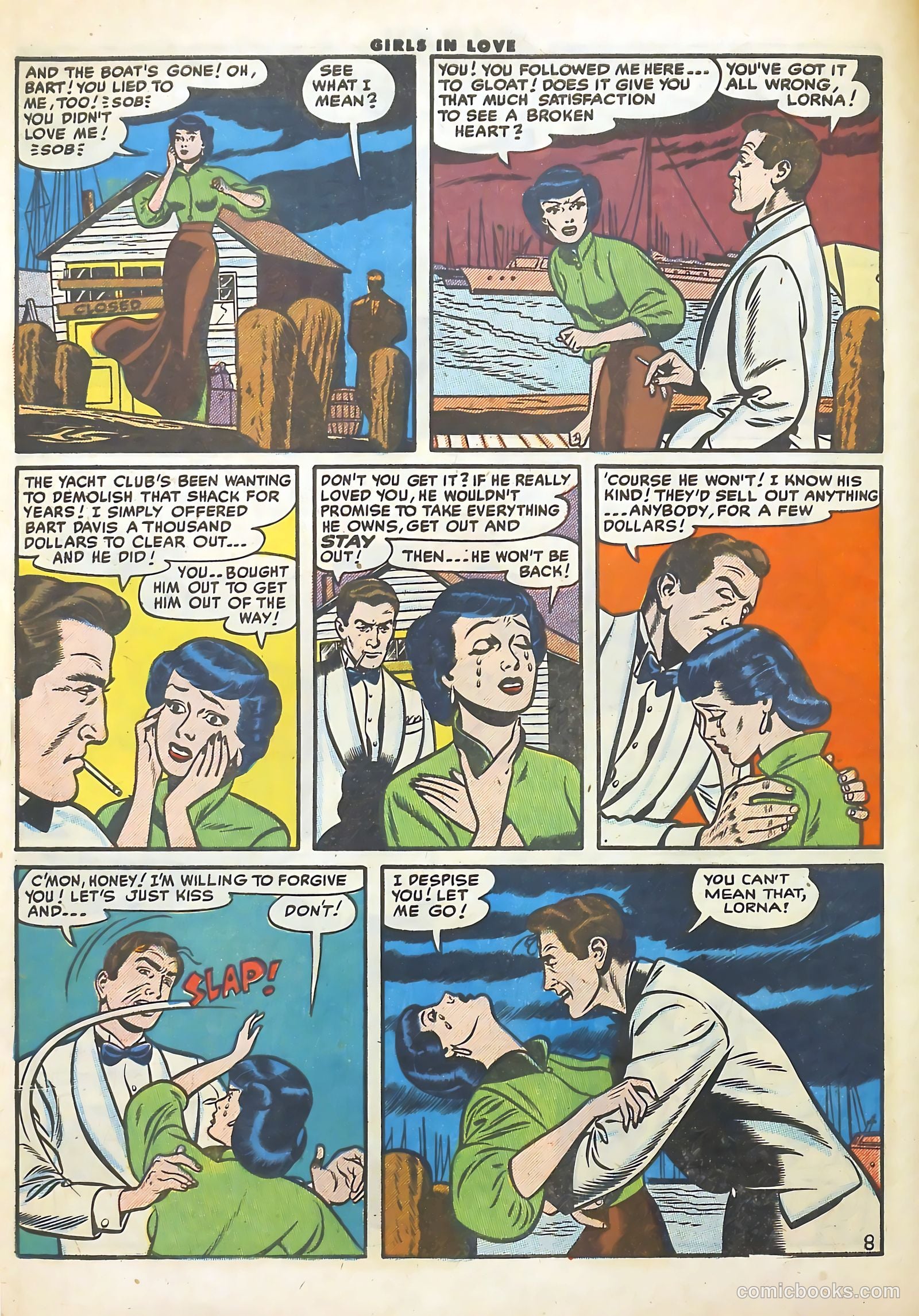 Girls in Love #55 (1956) — page 10 of 36