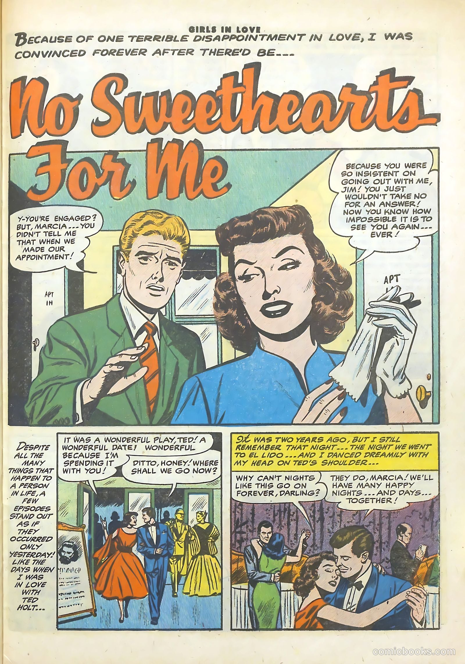 Girls in Love #55 (1956) — page 27 of 36