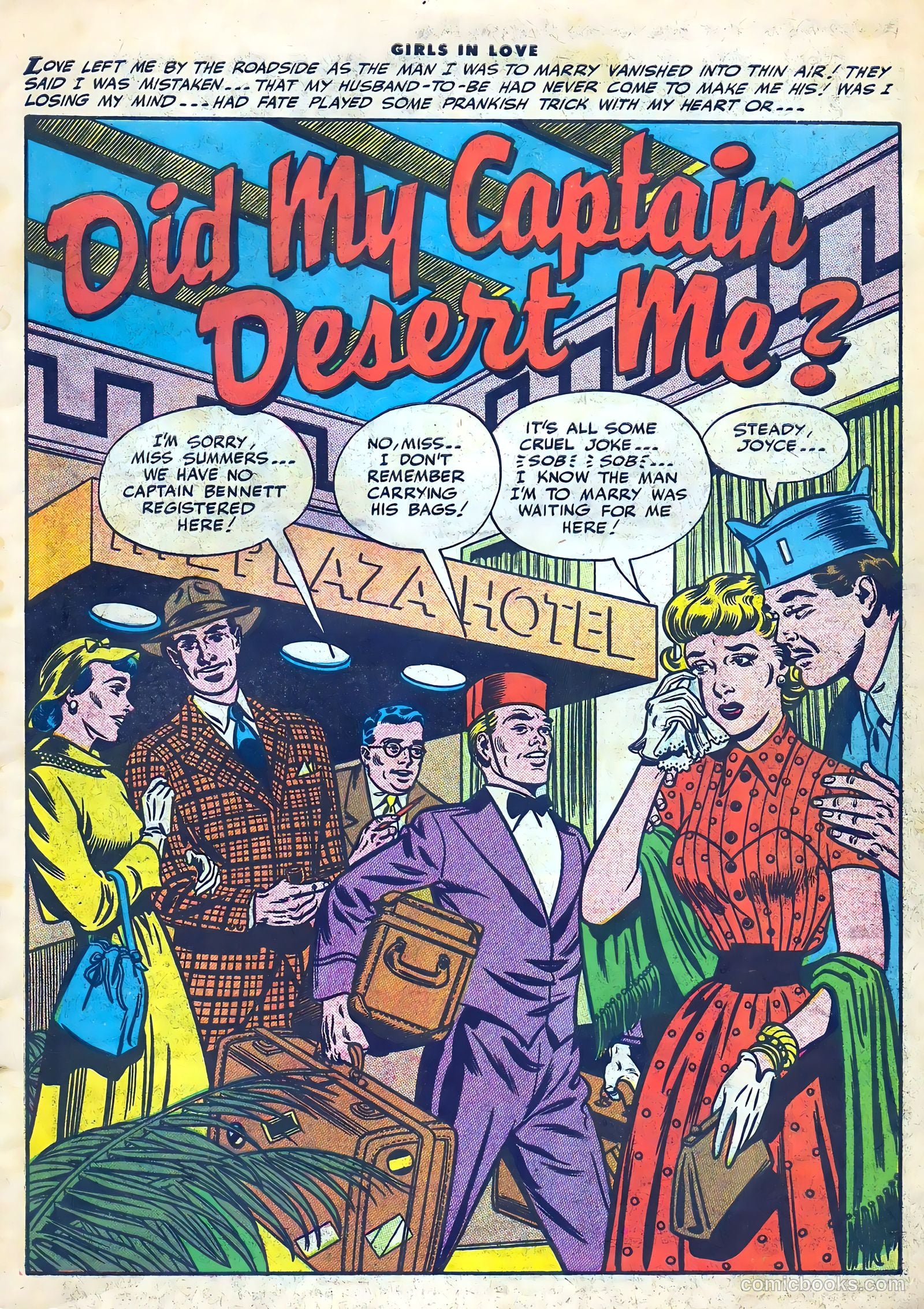 Girls in Love #56 (1956) — page 3 of 36
