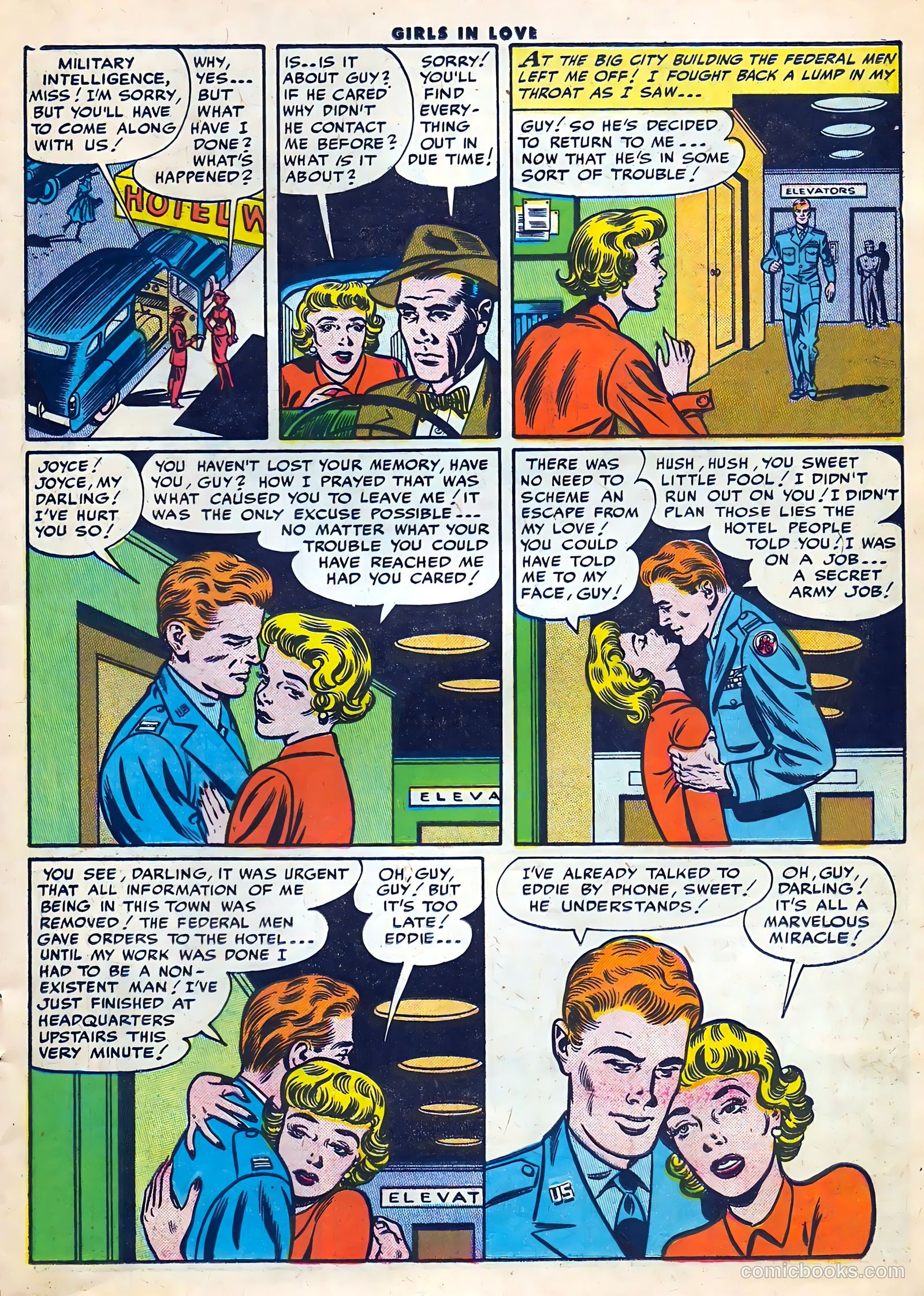 Girls in Love #56 (1956) — page 11 of 36
