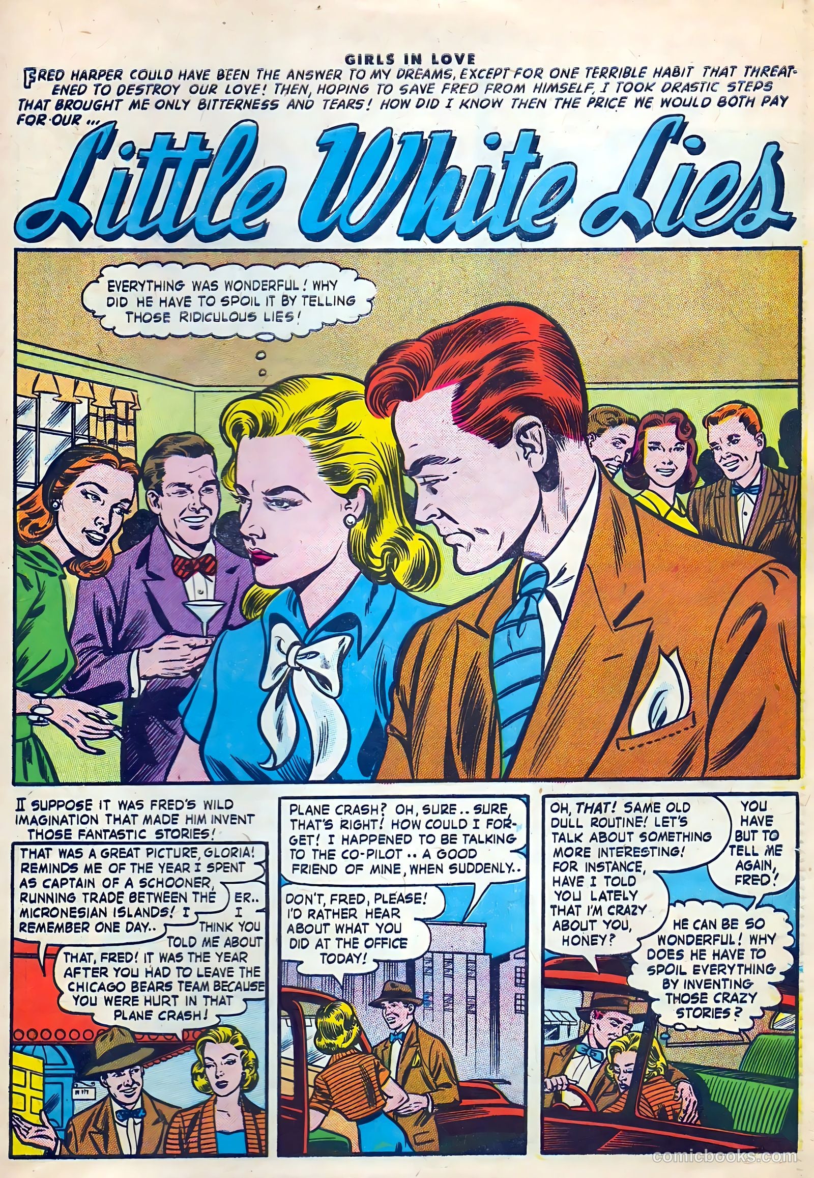 Girls in Love #56 (1956) — page 27 of 36
