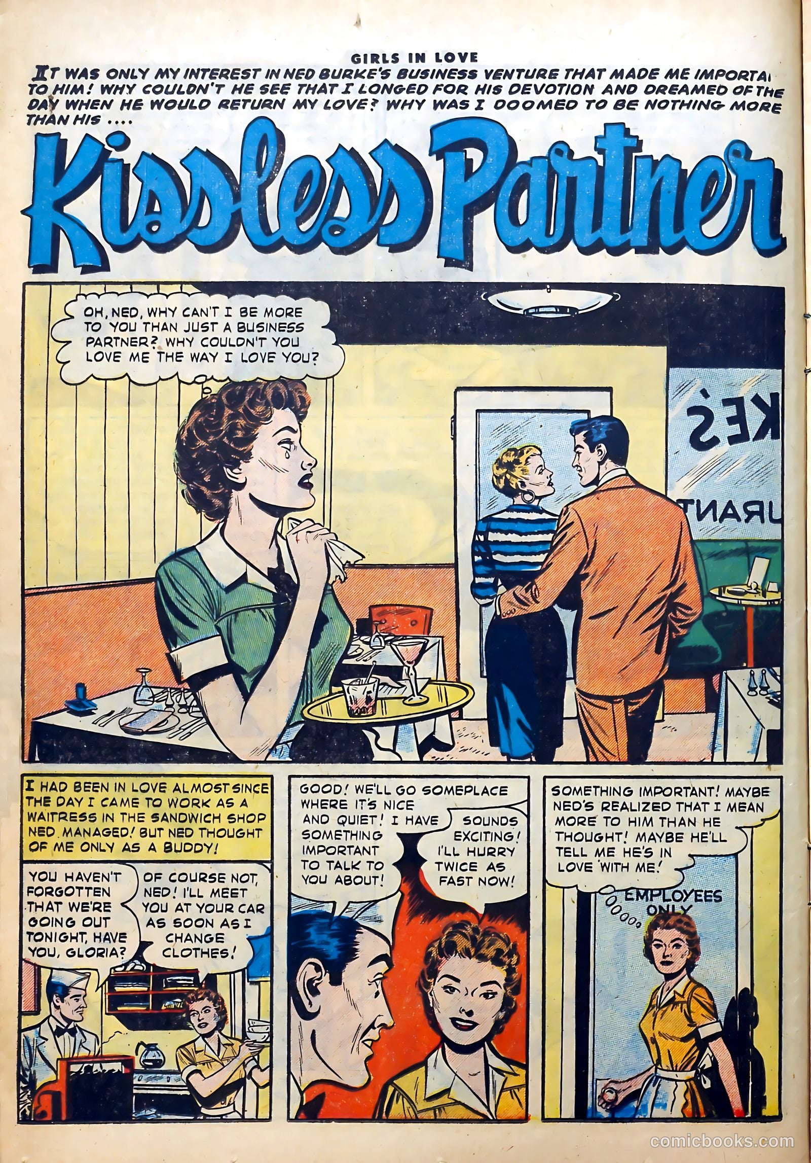 Girls in Love #57 (1956) — page 12 of 36