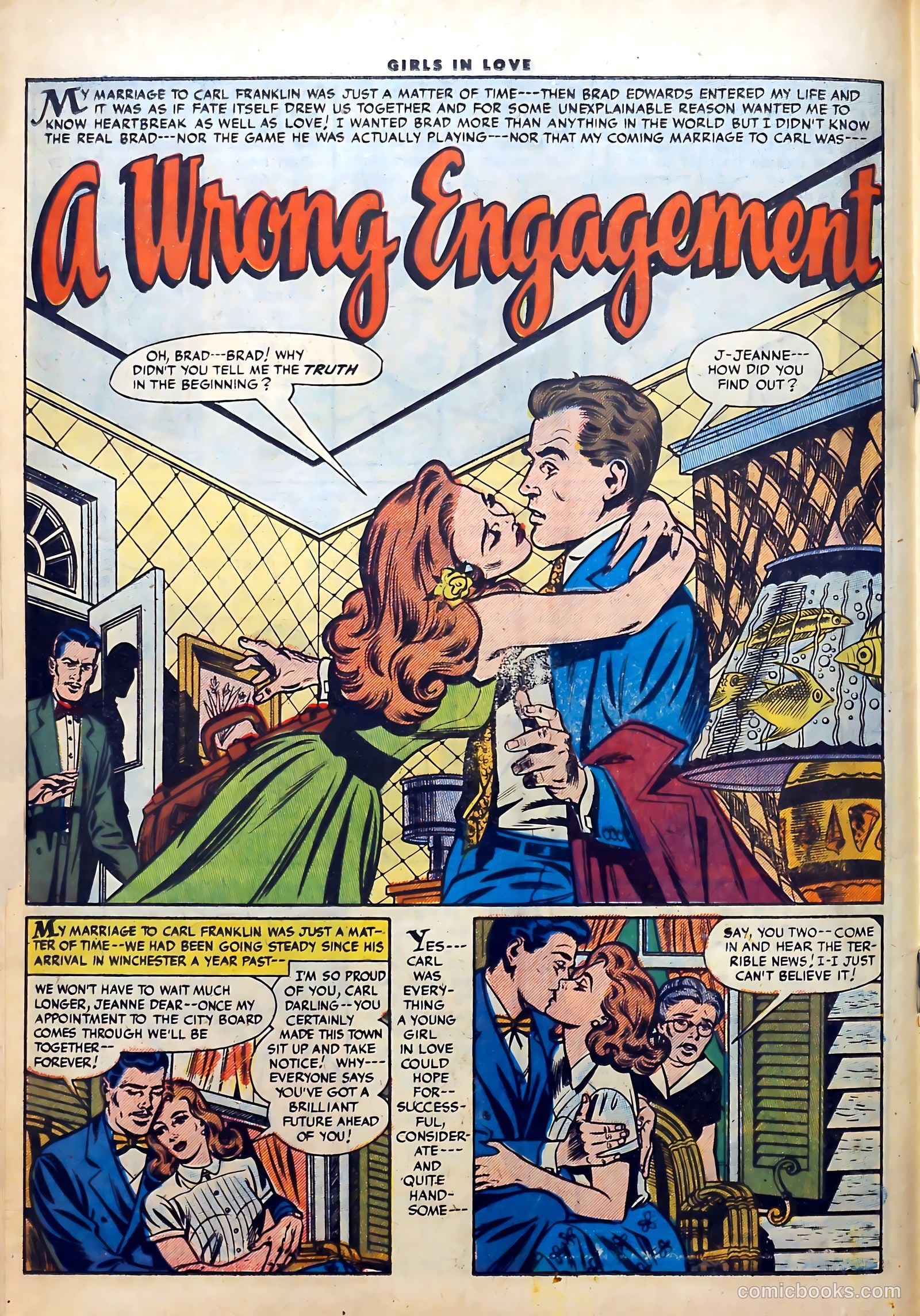 Girls in Love #57 (1956) — page 18 of 36