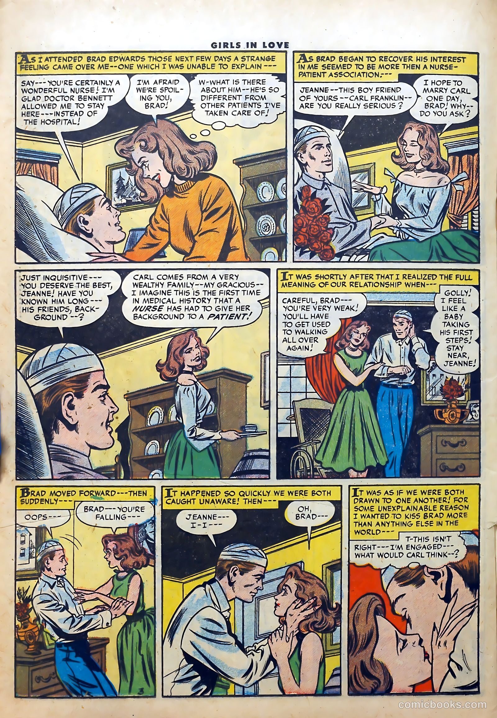 Girls in Love #57 (1956) — page 20 of 36