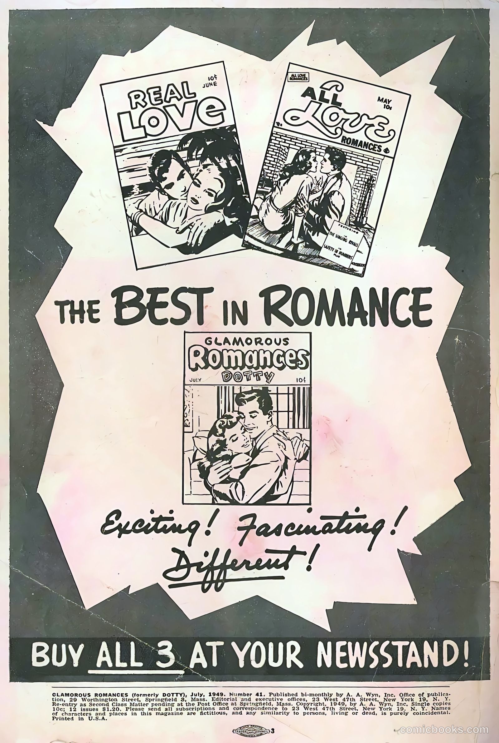 Glamorous Romances #41 (1949) — page 2 of 36