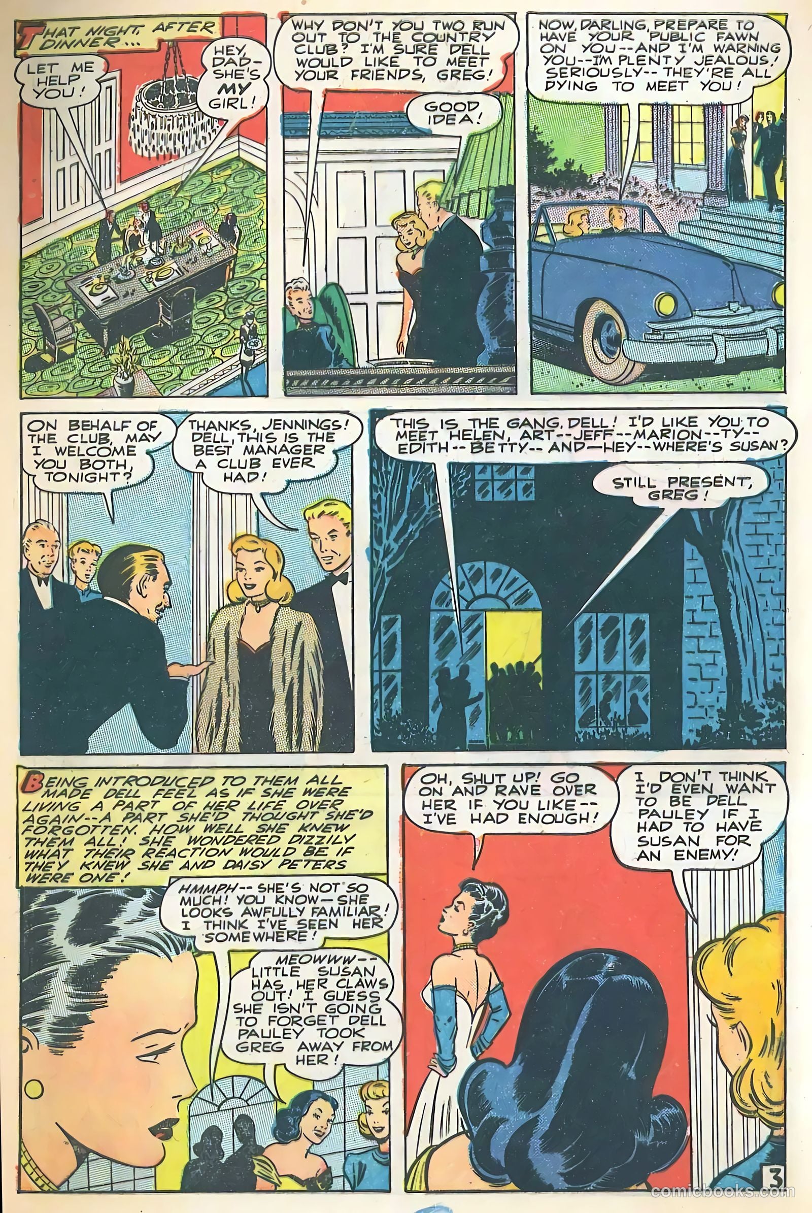 Glamorous Romances #41 (1949) — page 5 of 36