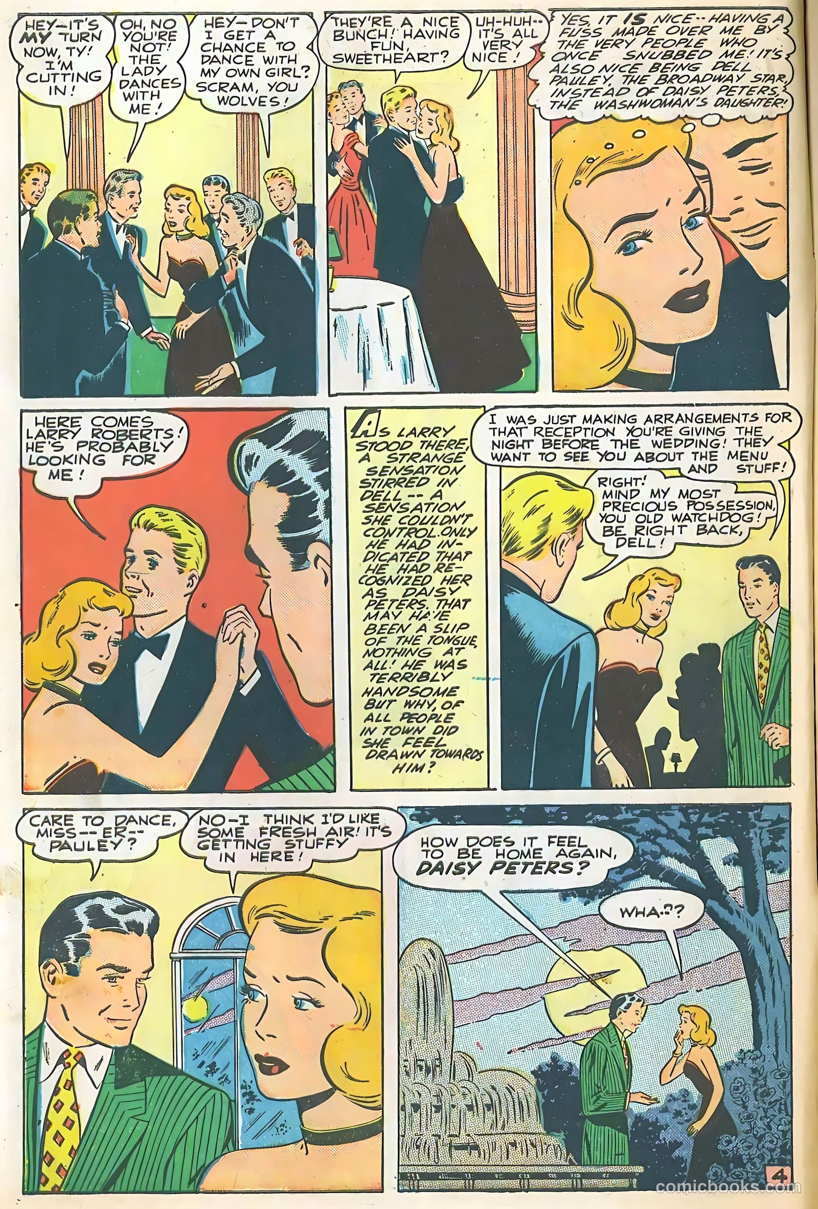 Glamorous Romances #41 (1949) — page 6 of 36