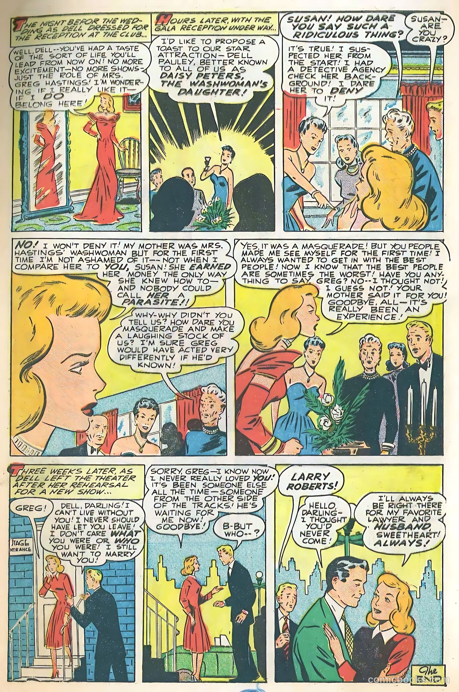 Glamorous Romances #41 (1949) — page 9 of 36