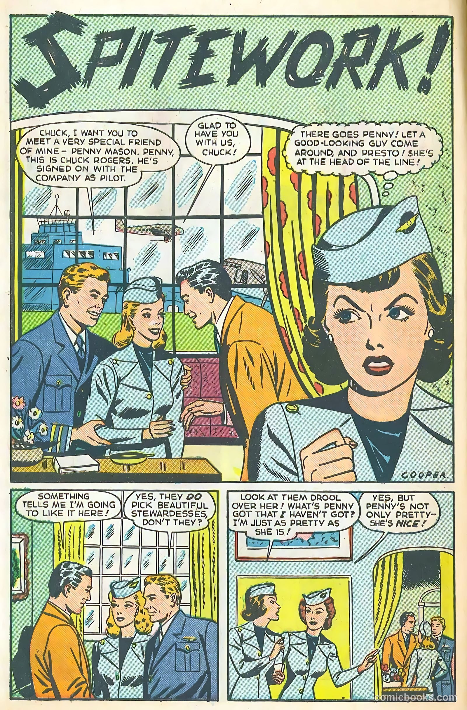 Glamorous Romances #41 (1949) — page 10 of 36