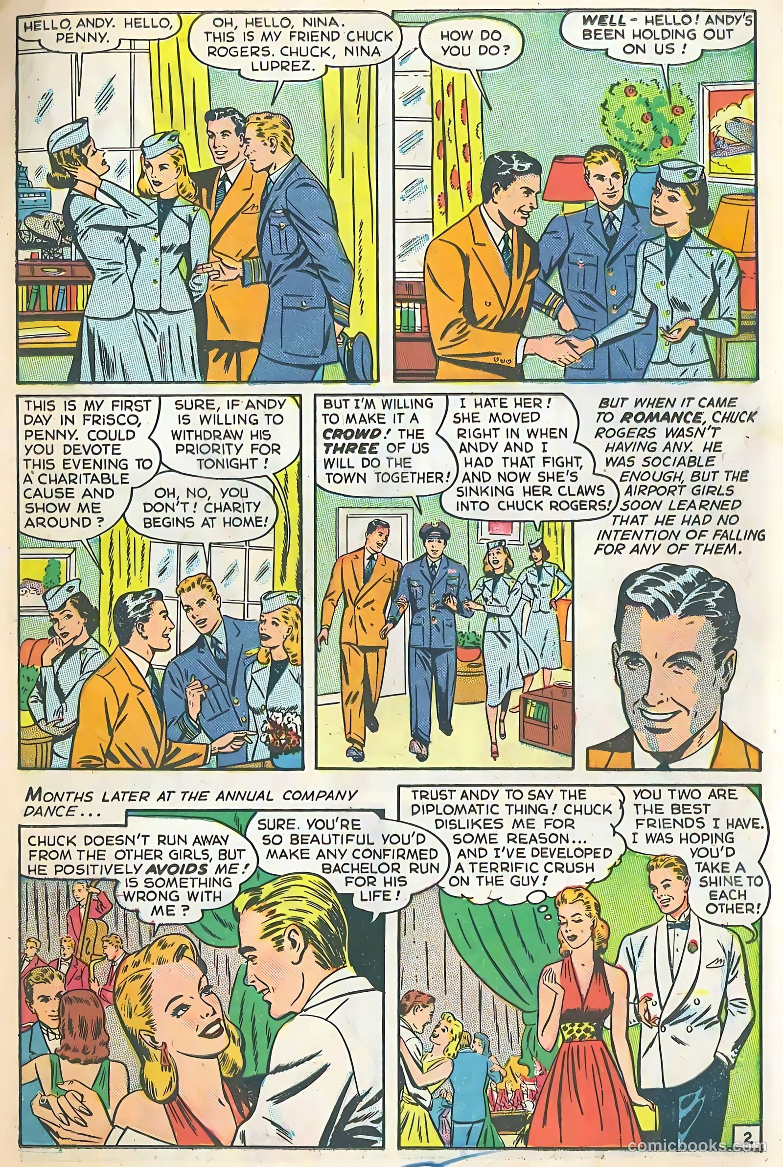 Glamorous Romances #41 (1949) — page 11 of 36