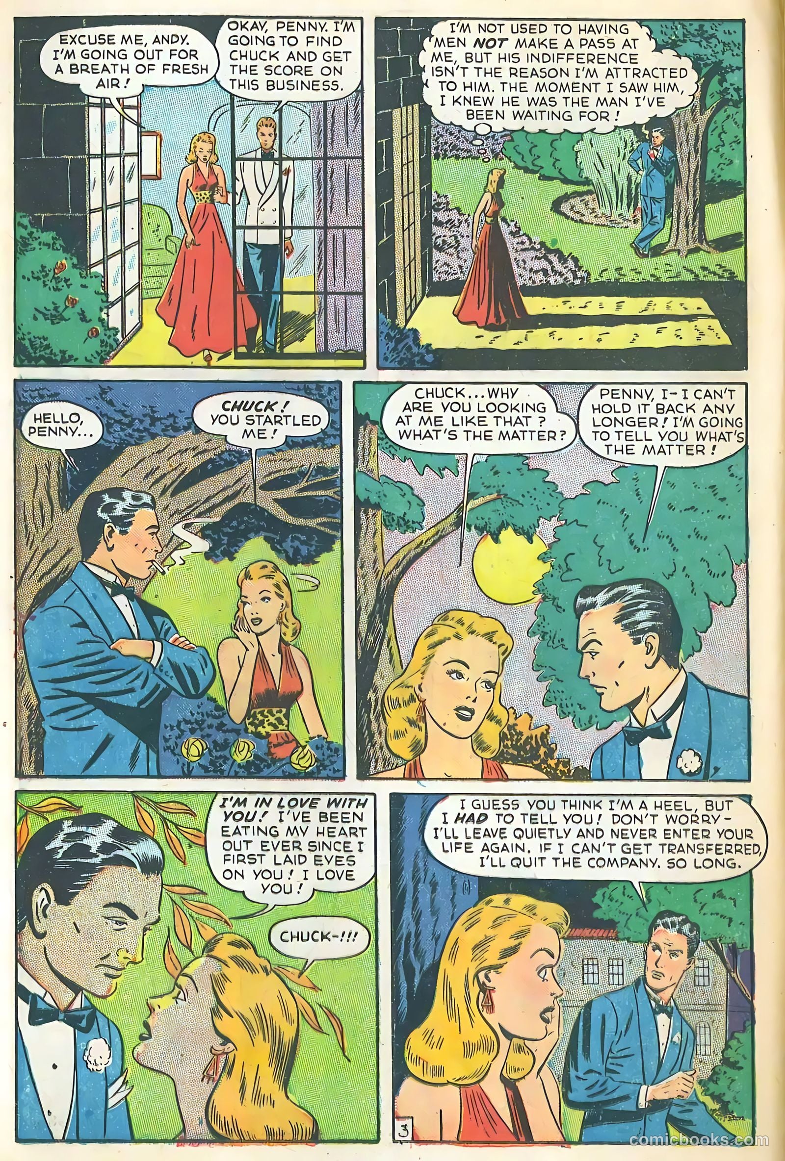 Glamorous Romances #41 (1949) — page 12 of 36