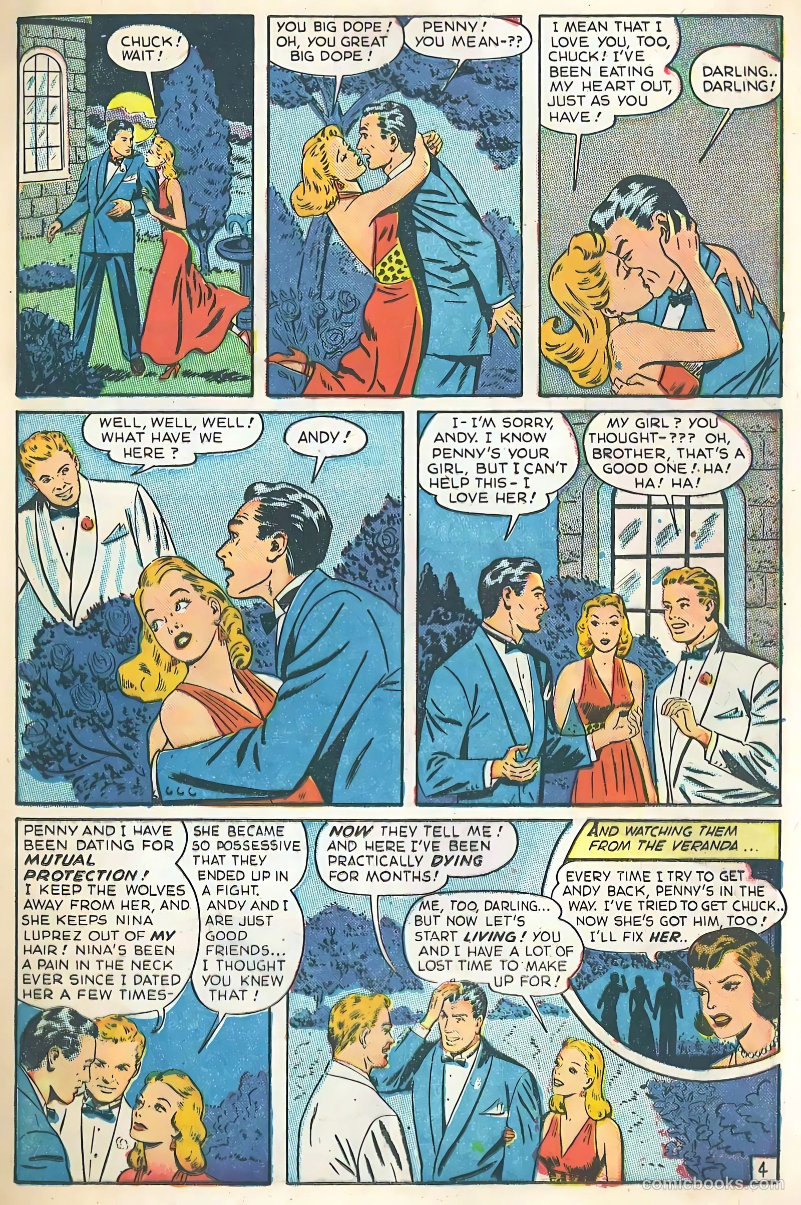 Glamorous Romances #41 (1949) — page 13 of 36