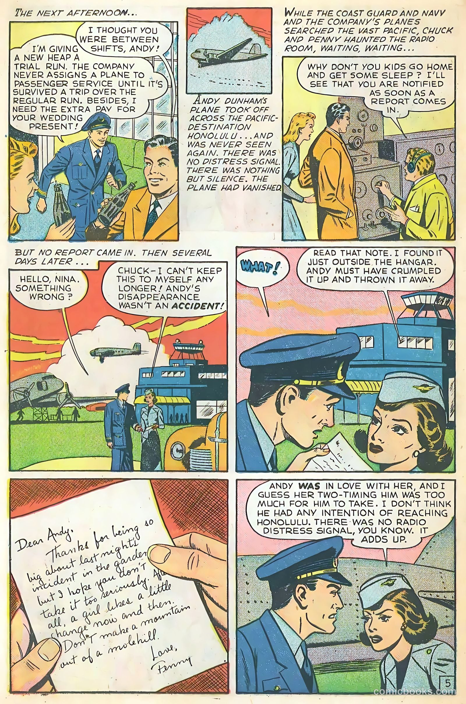 Glamorous Romances #41 (1949) — page 14 of 36