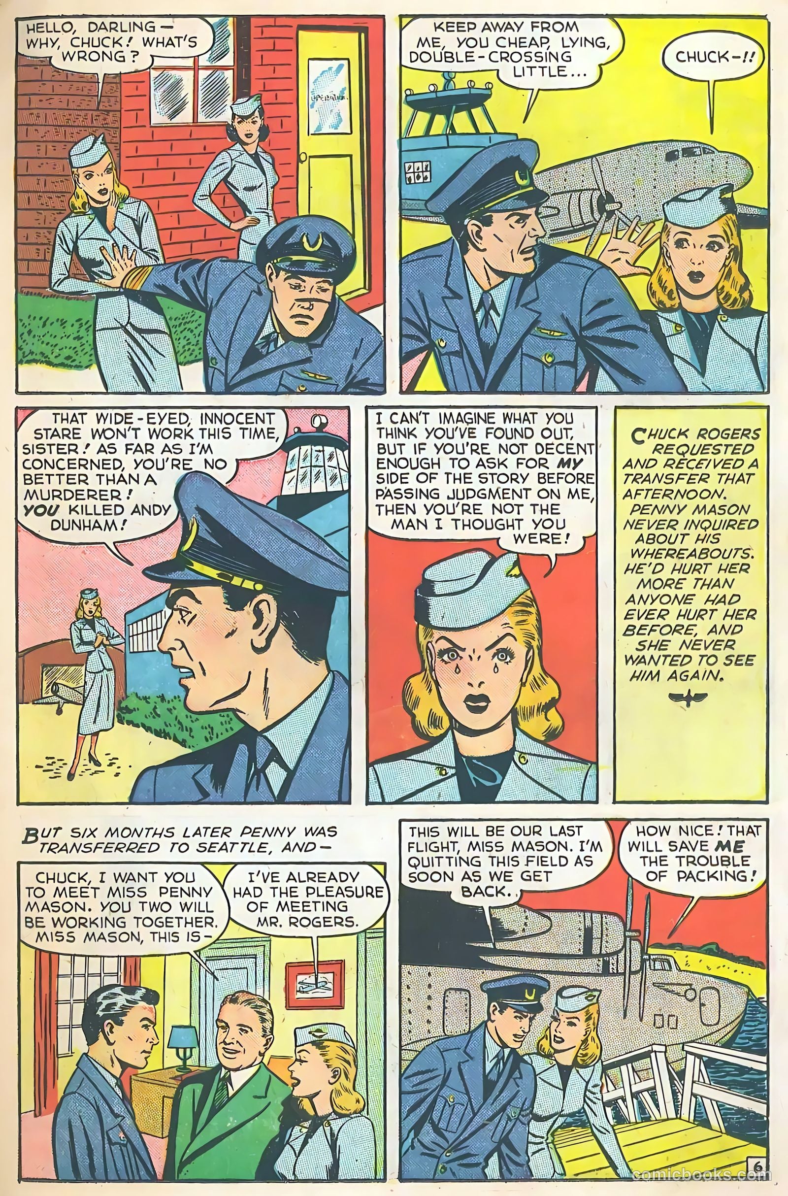 Glamorous Romances #41 (1949) — page 15 of 36