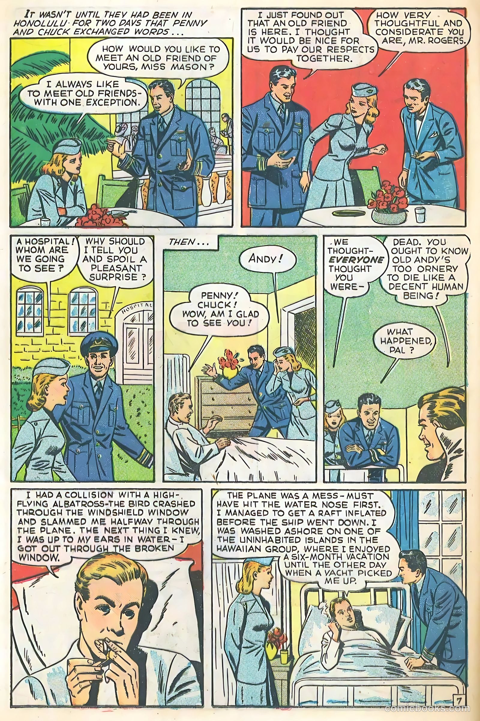 Glamorous Romances #41 (1949) — page 16 of 36