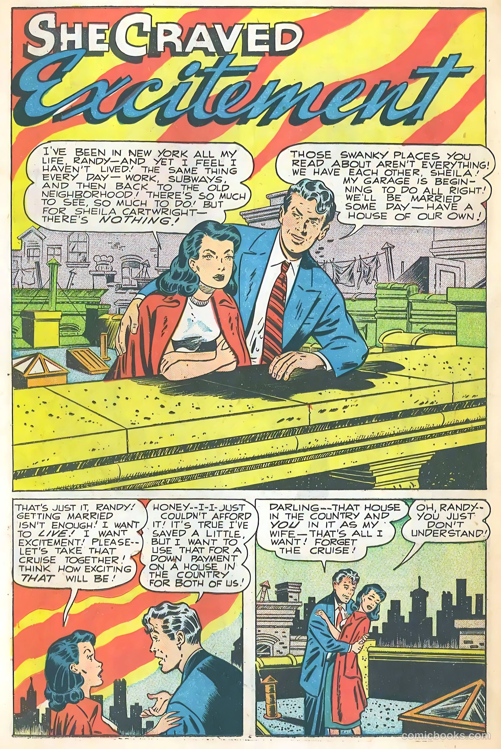 Glamorous Romances #41 (1949) — page 18 of 36