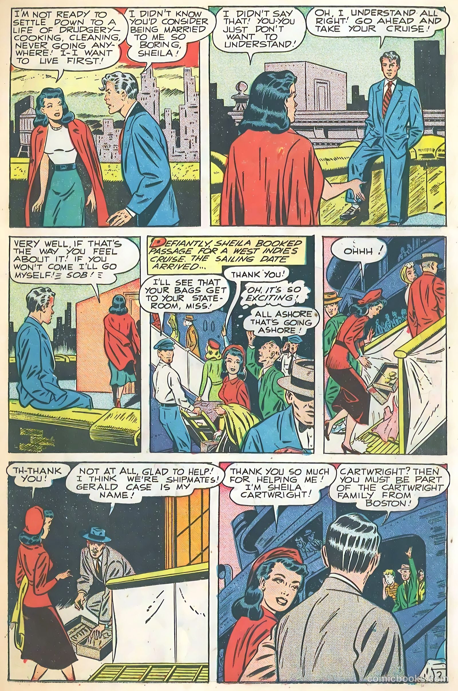 Glamorous Romances #41 (1949) — page 19 of 36