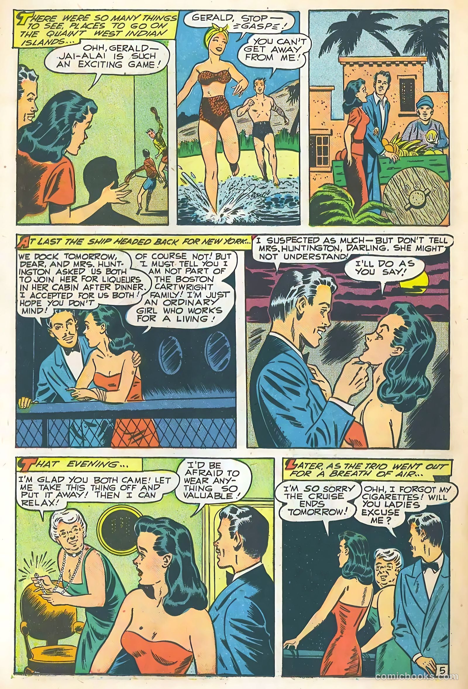 Glamorous Romances #41 (1949) — page 22 of 36