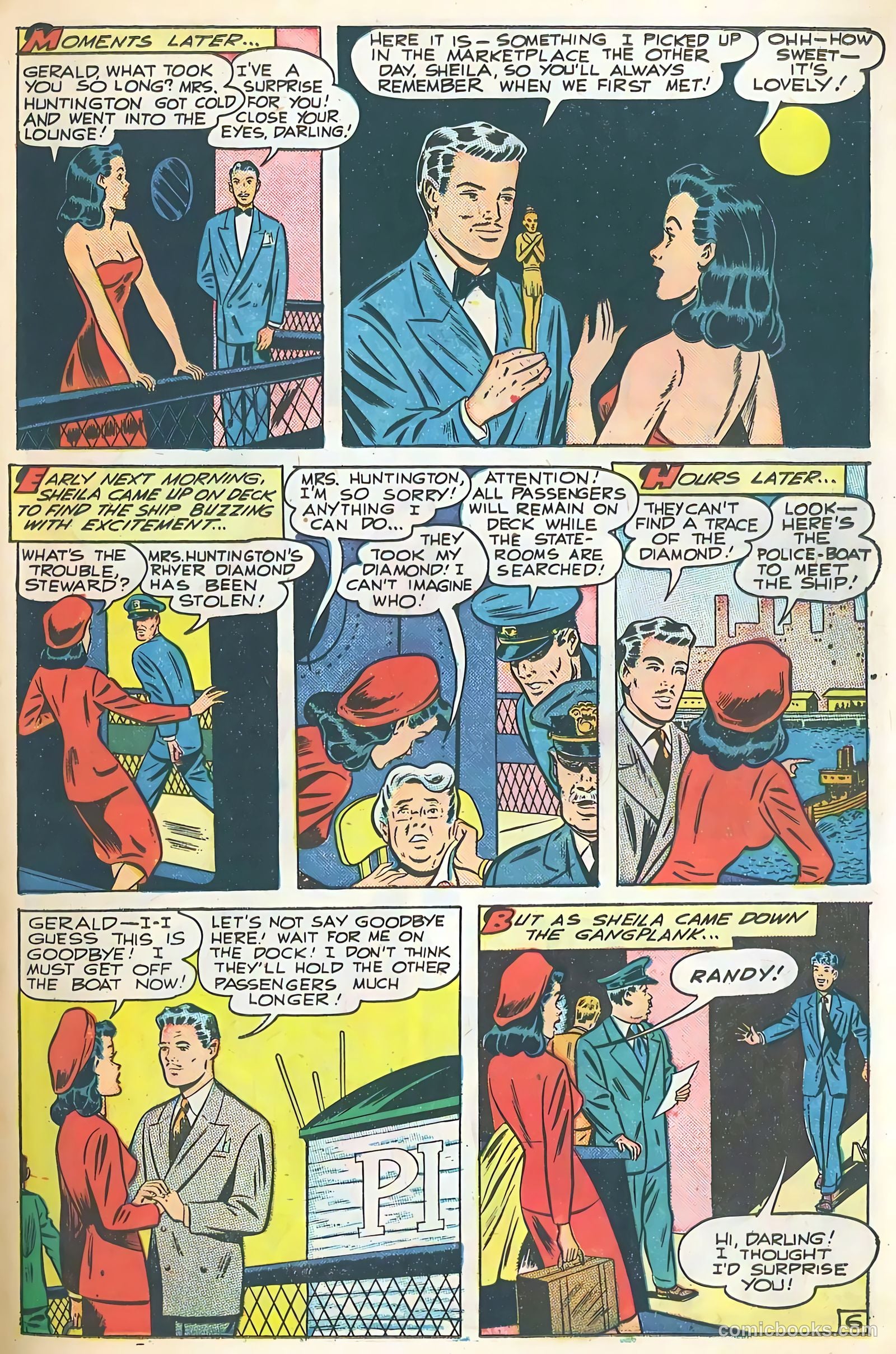 Glamorous Romances #41 (1949) — page 23 of 36
