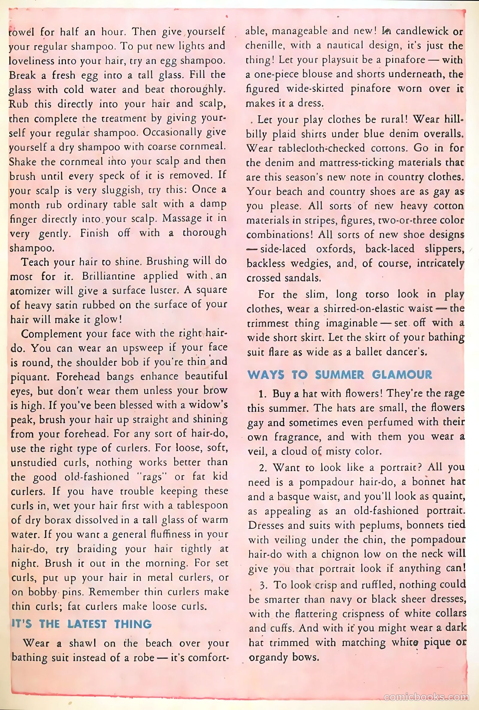 Glamorous Romances #41 (1949) — page 27 of 36