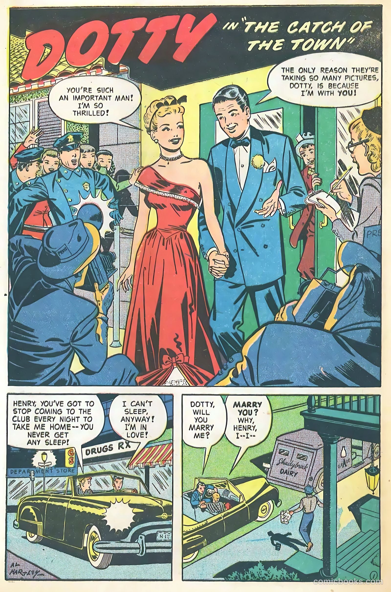 Glamorous Romances #41 (1949) — page 28 of 36