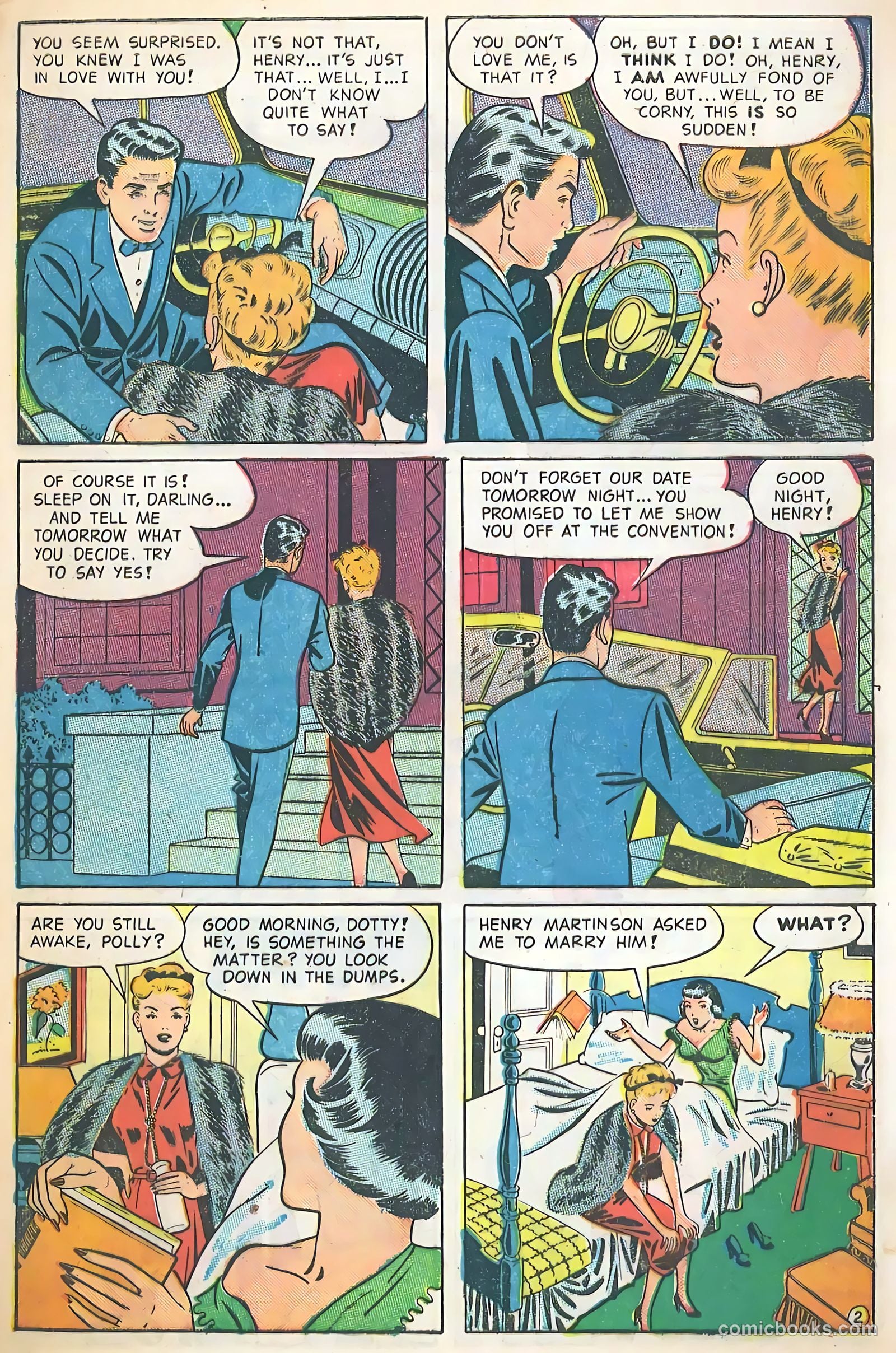 Glamorous Romances #41 (1949) — page 29 of 36