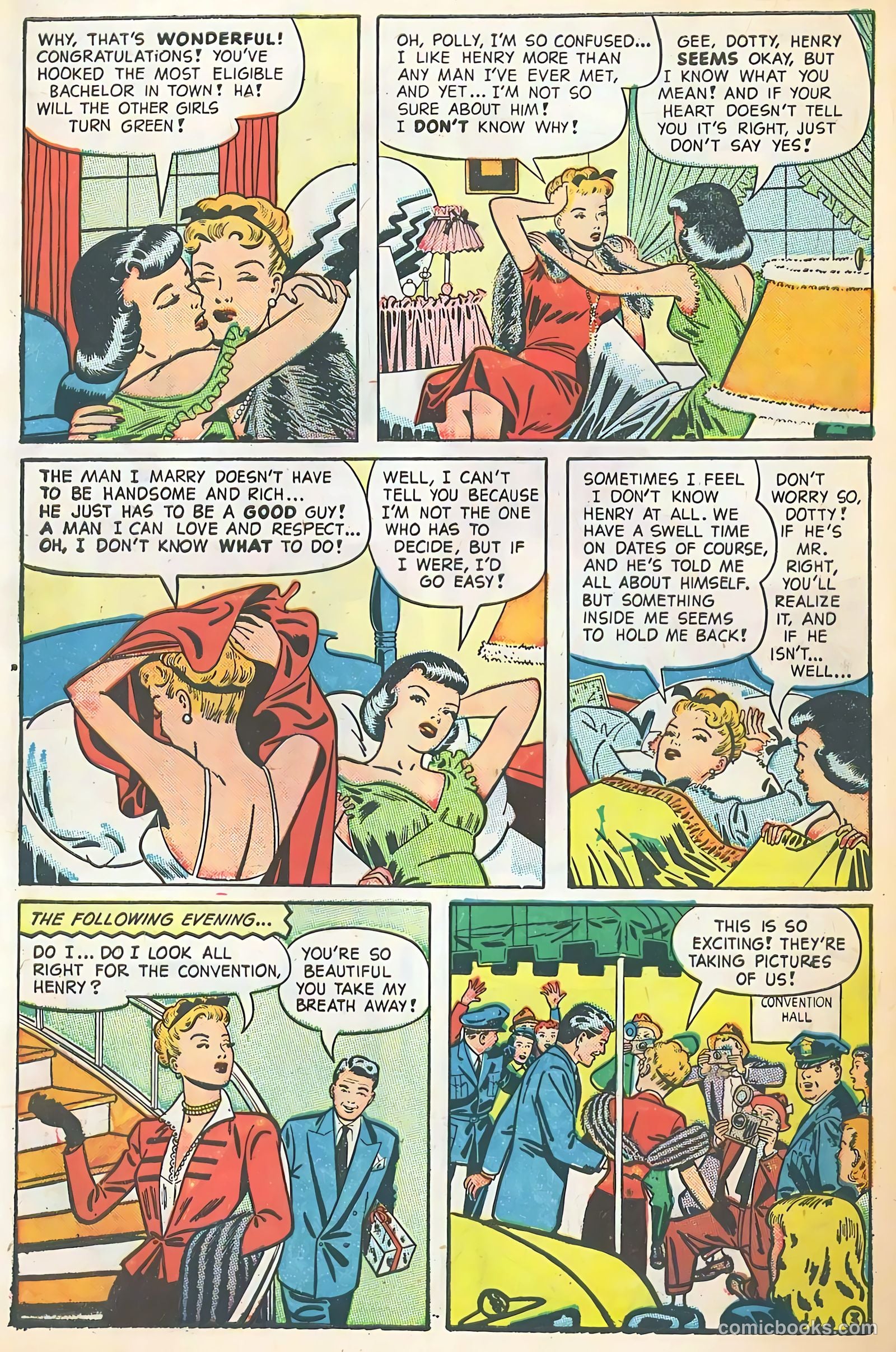 Glamorous Romances #41 (1949) — page 30 of 36