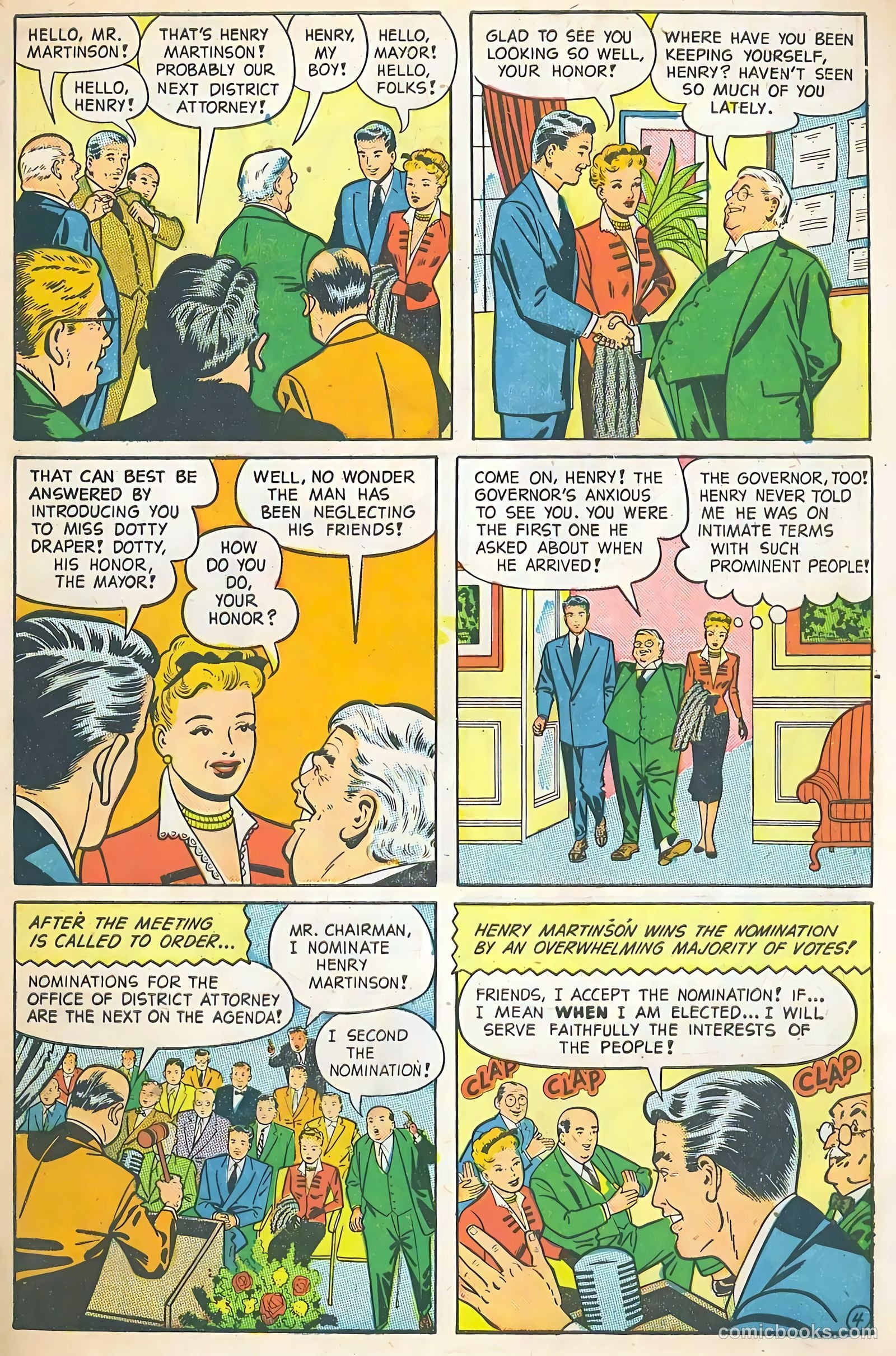 Glamorous Romances #41 (1949) — page 31 of 36