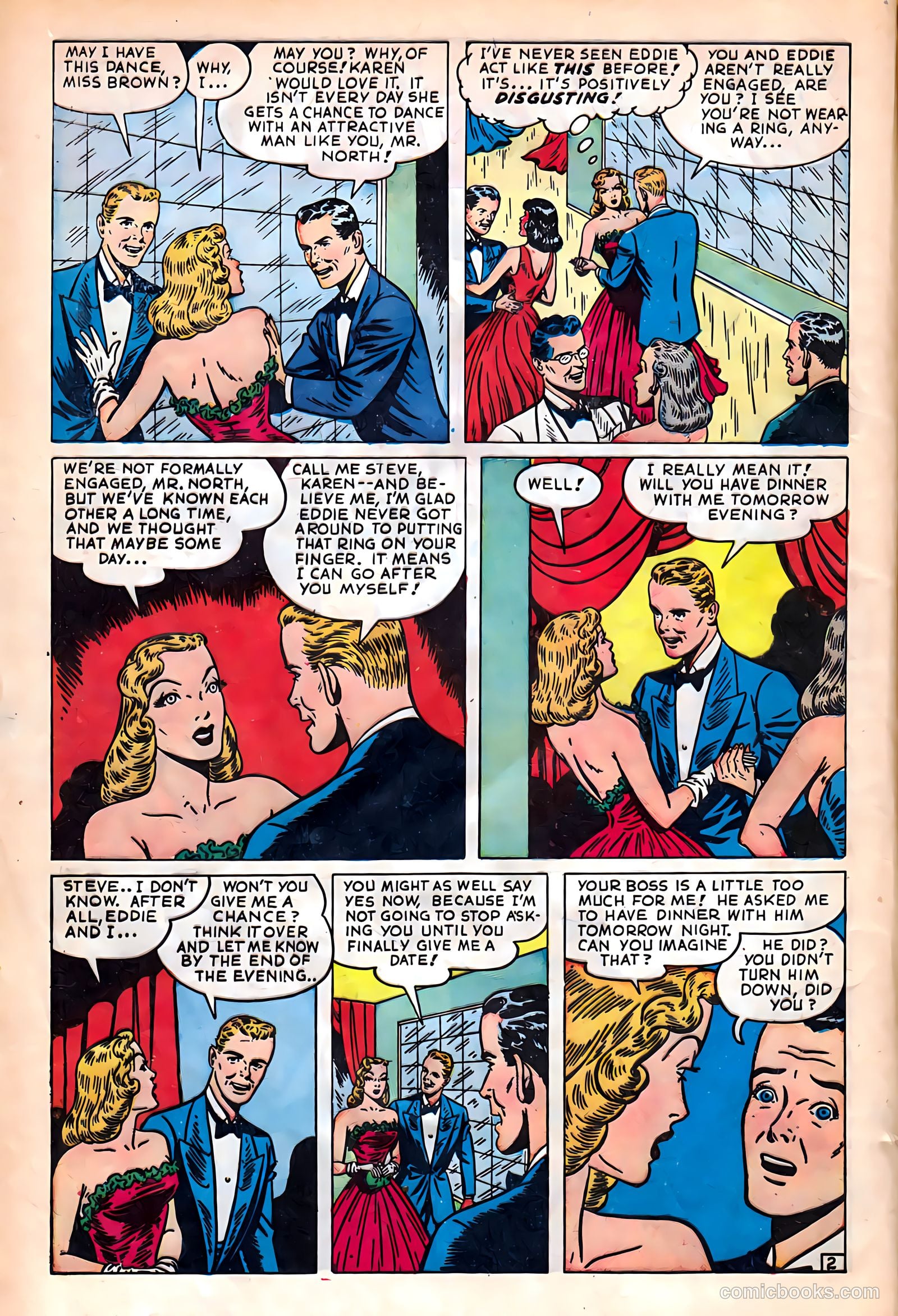 Glamorous Romances #42 (1949) — page 4 of 36