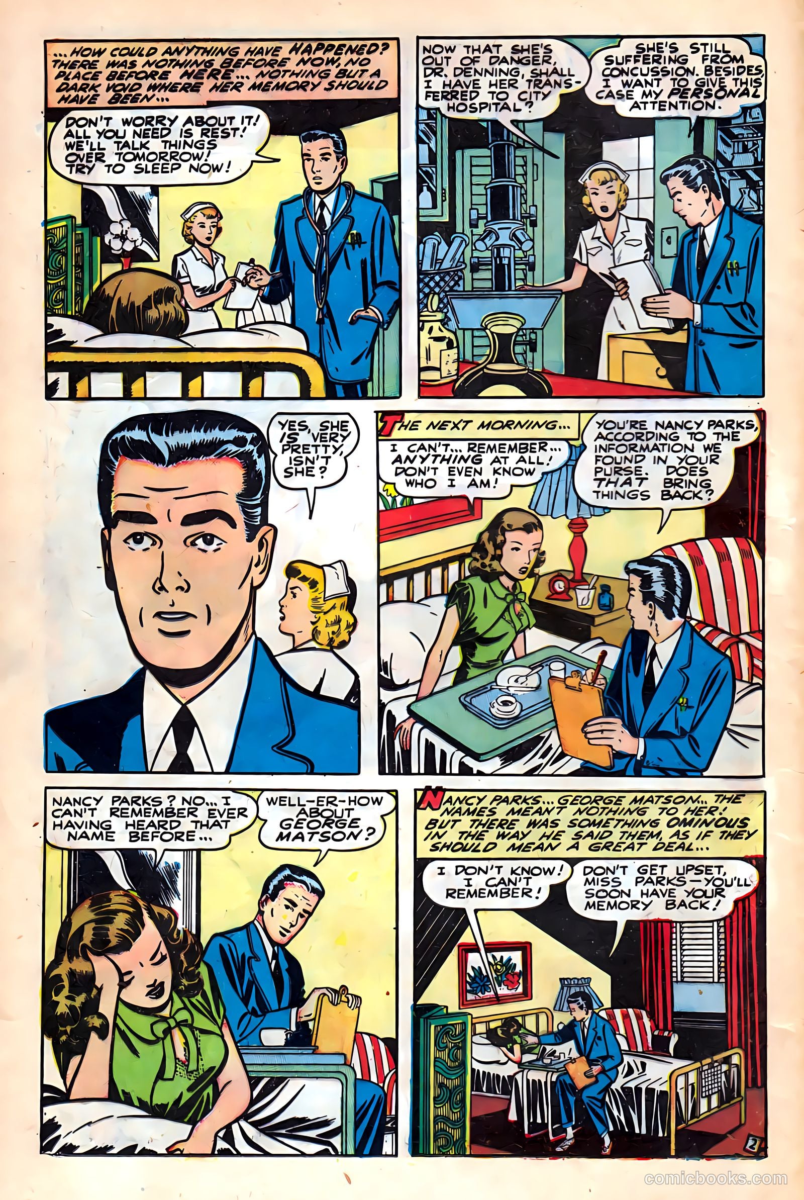 Glamorous Romances #42 (1949) — page 12 of 36