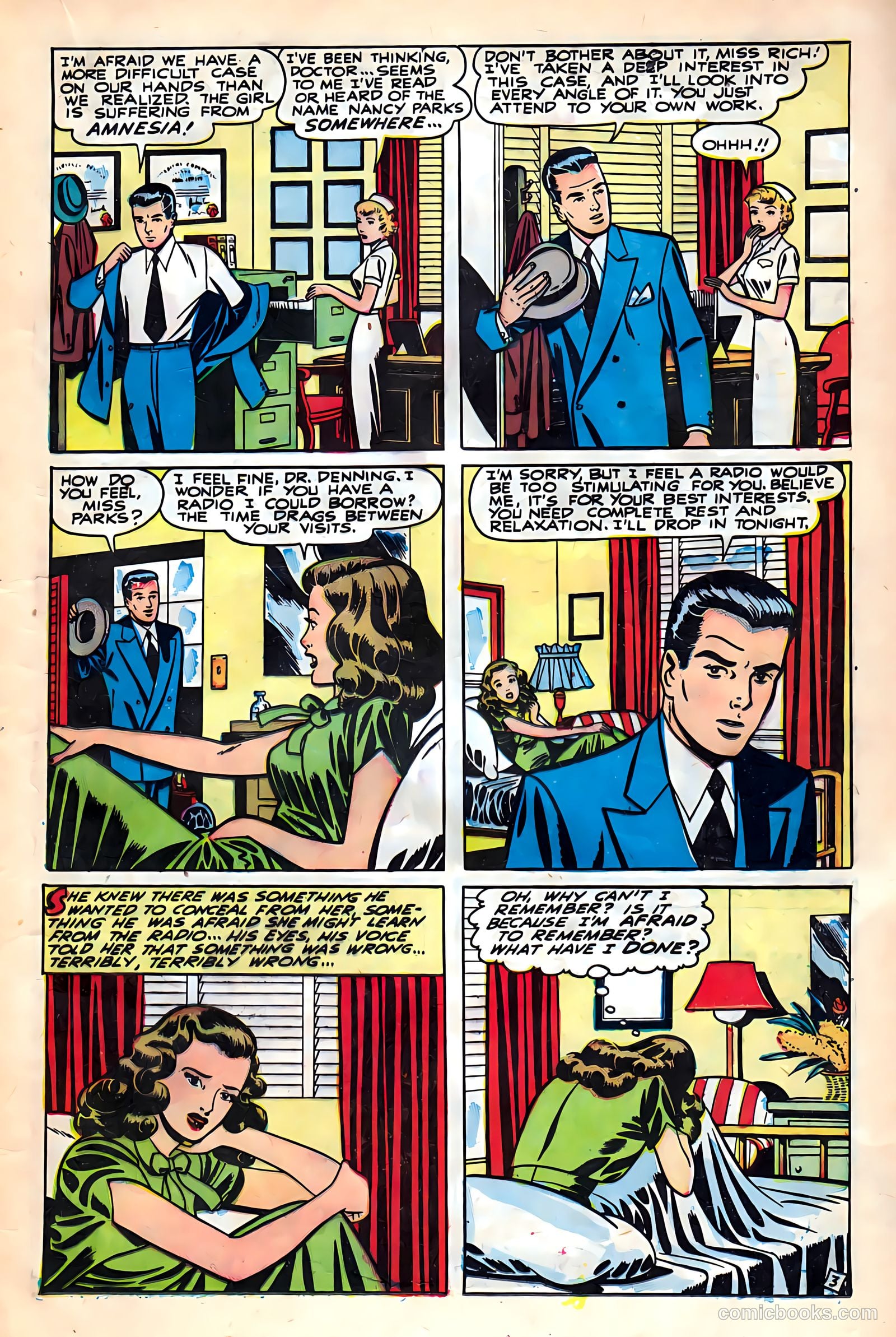 Glamorous Romances #42 (1949) — page 13 of 36