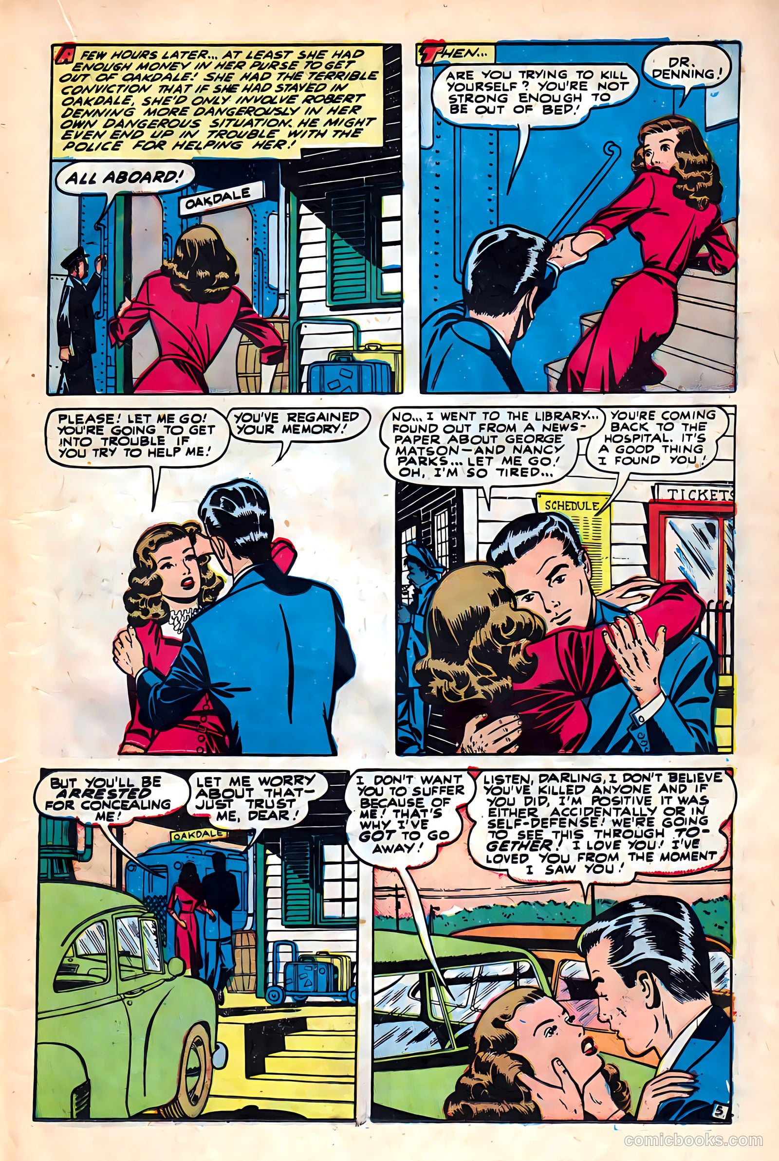 Glamorous Romances #42 (1949) — page 15 of 36