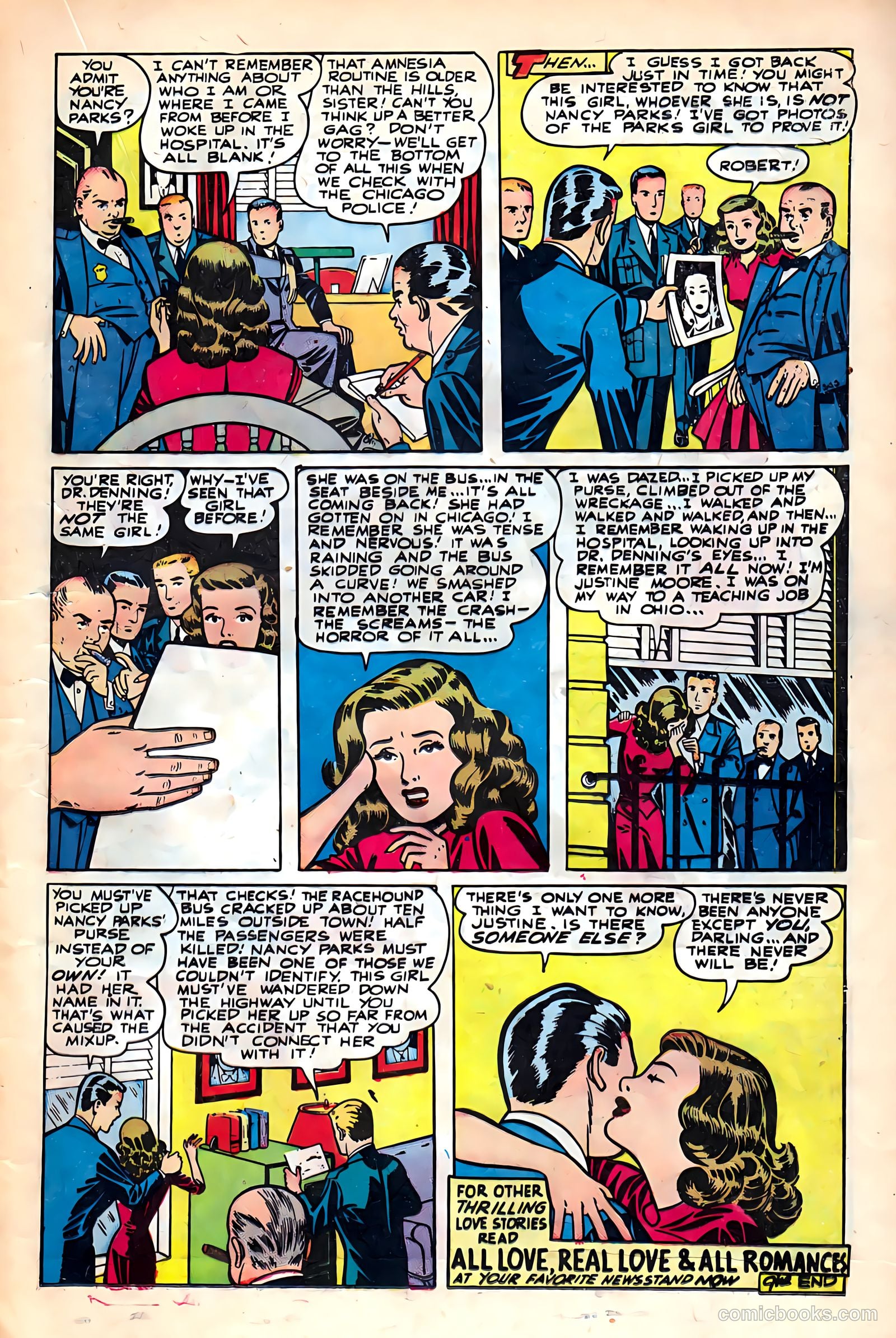 Glamorous Romances #42 (1949) — page 17 of 36
