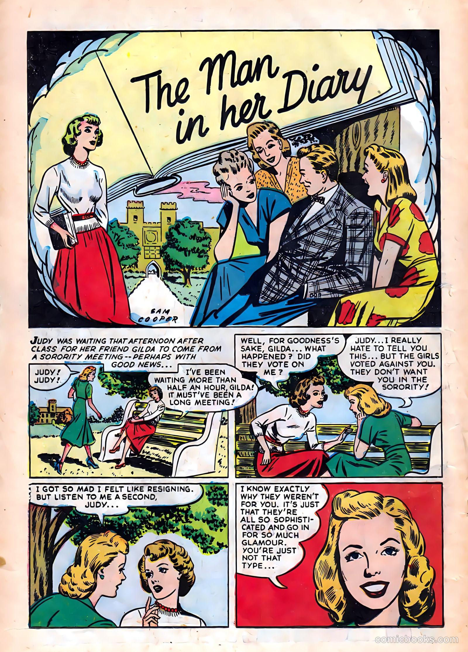 Glamorous Romances #42 (1949) — page 18 of 36