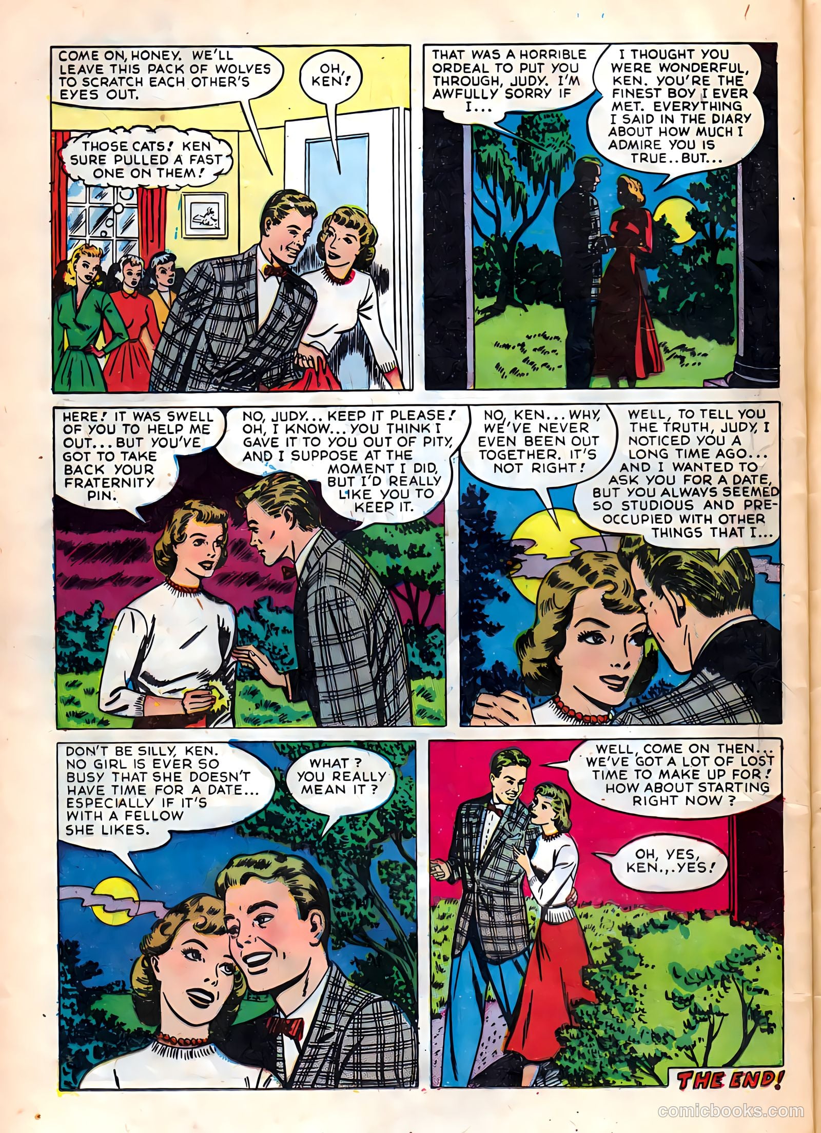 Glamorous Romances #42 (1949) — page 24 of 36