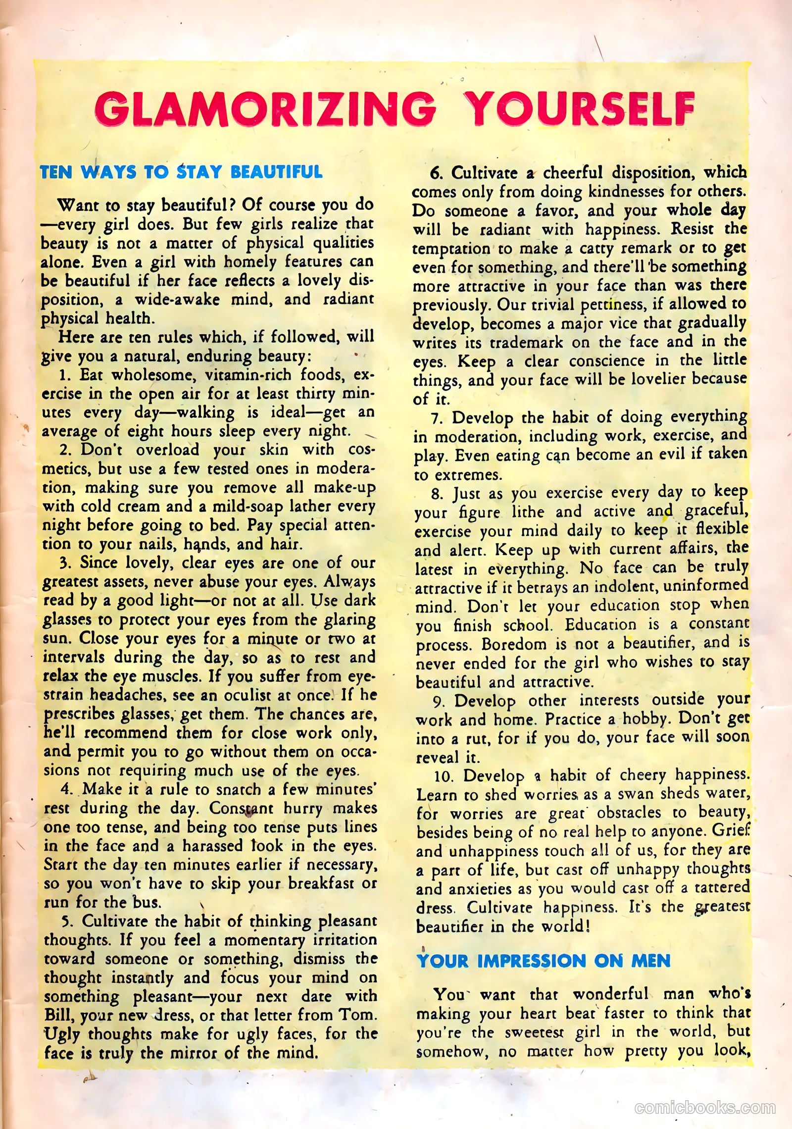Glamorous Romances #42 (1949) — page 25 of 36