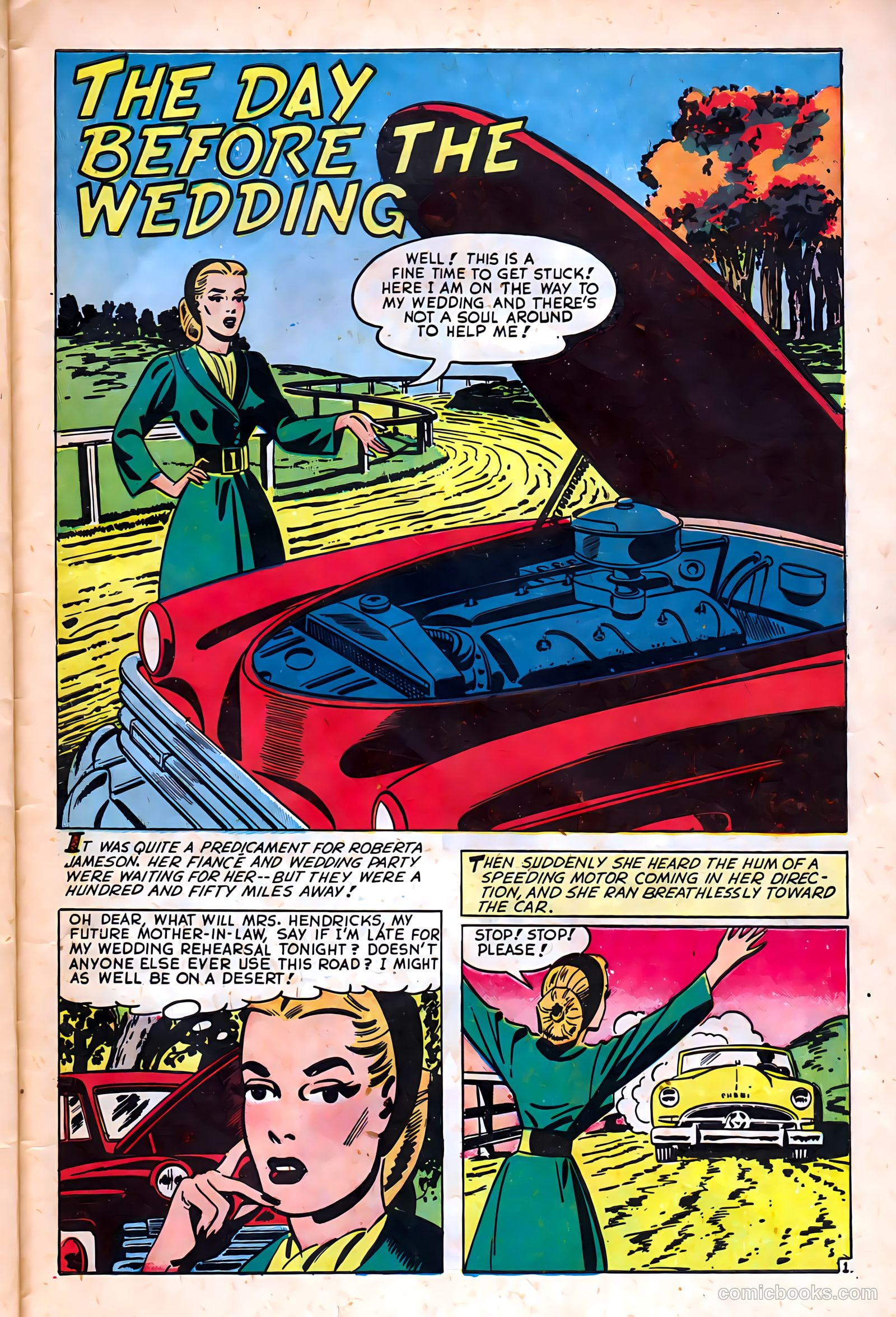 Glamorous Romances #42 (1949) — page 27 of 36