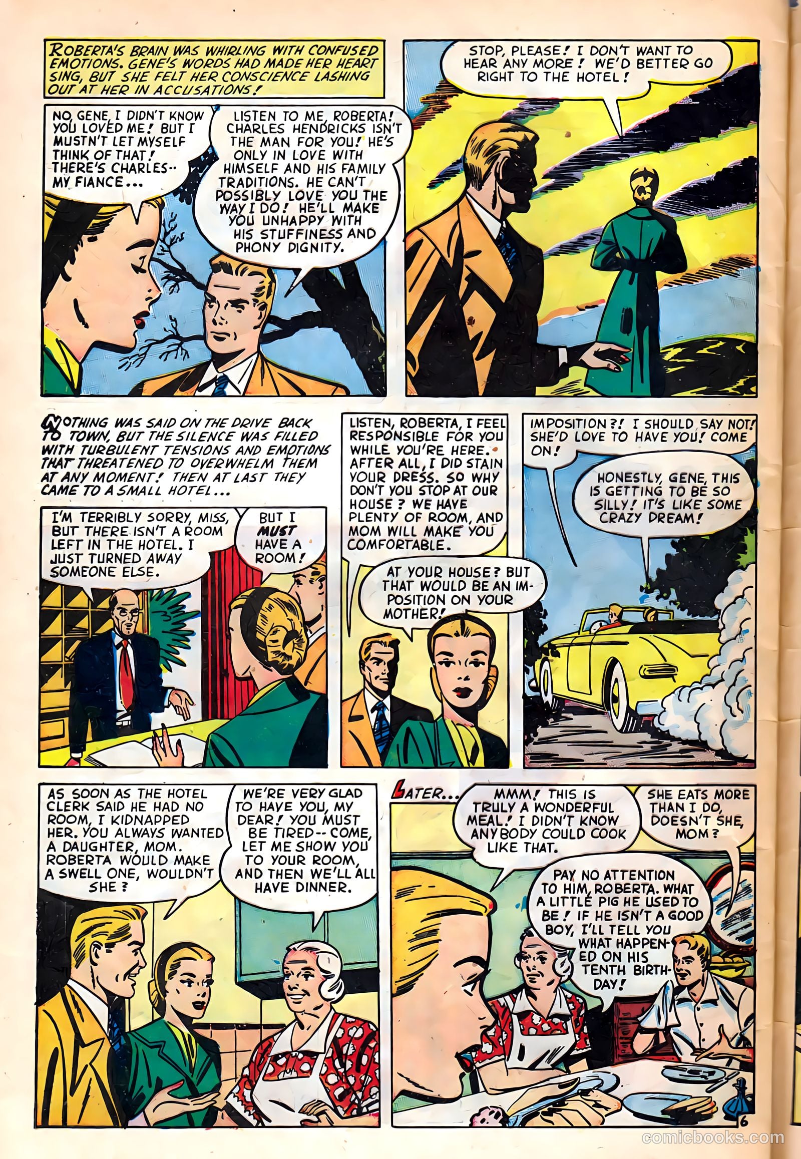 Glamorous Romances #42 (1949) — page 32 of 36
