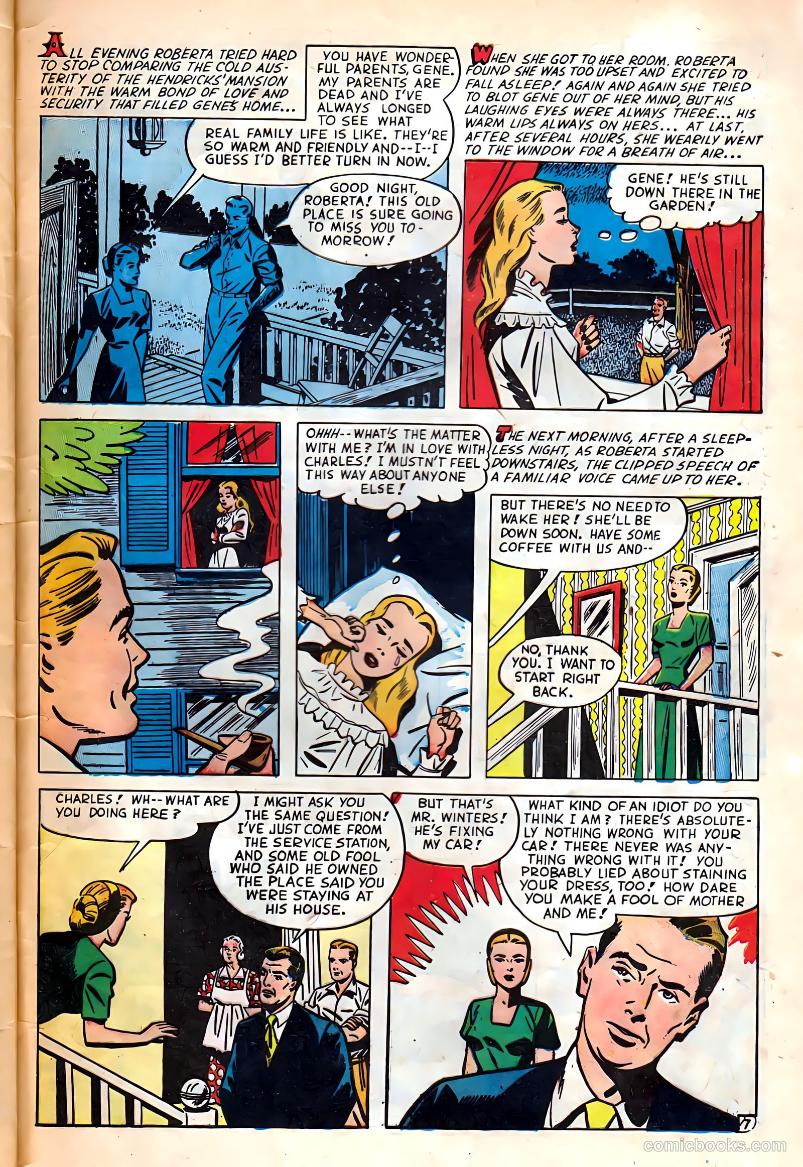 Glamorous Romances #42 (1949) — page 33 of 36