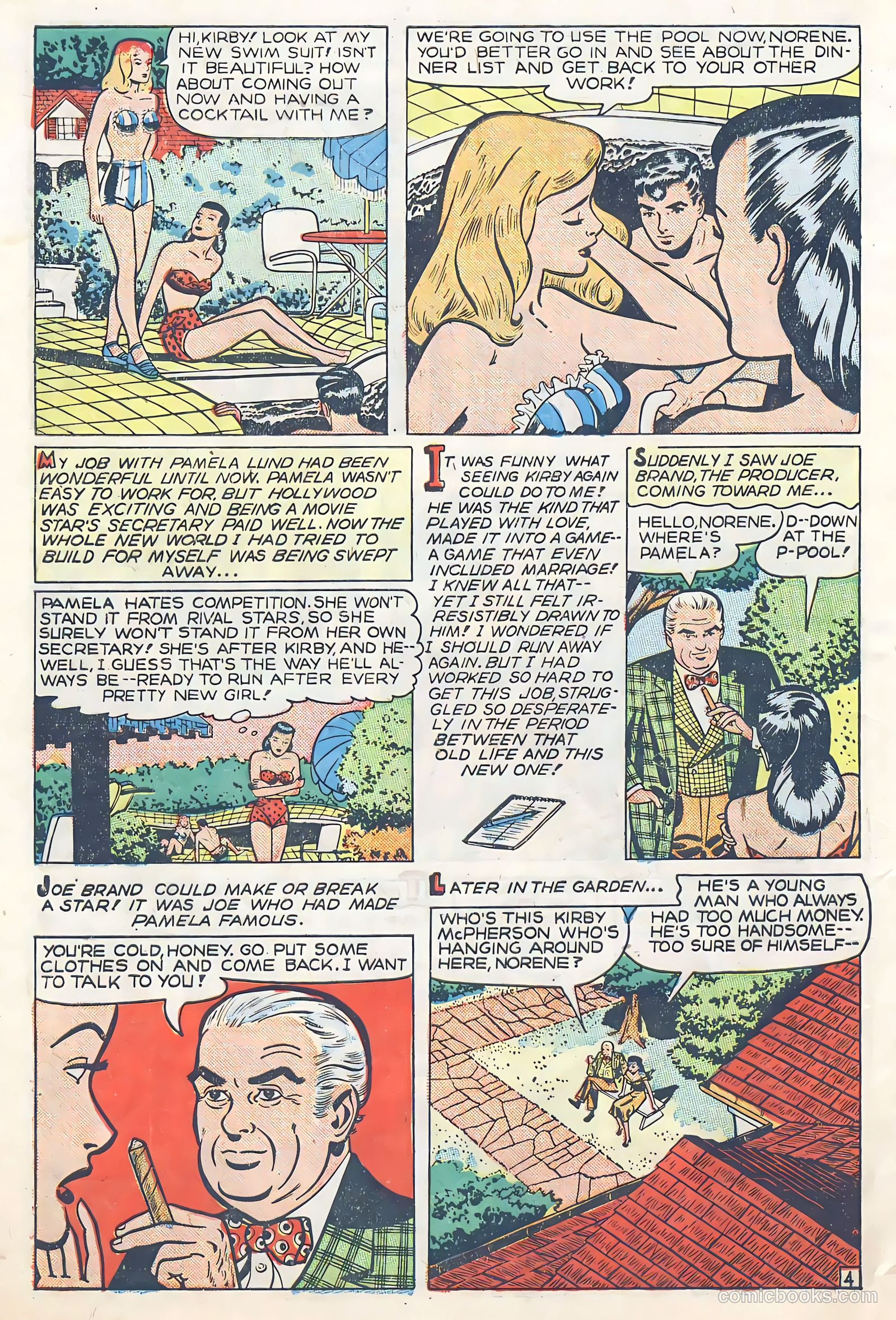 Glamorous Romances #43 (1949) — page 6 of 36