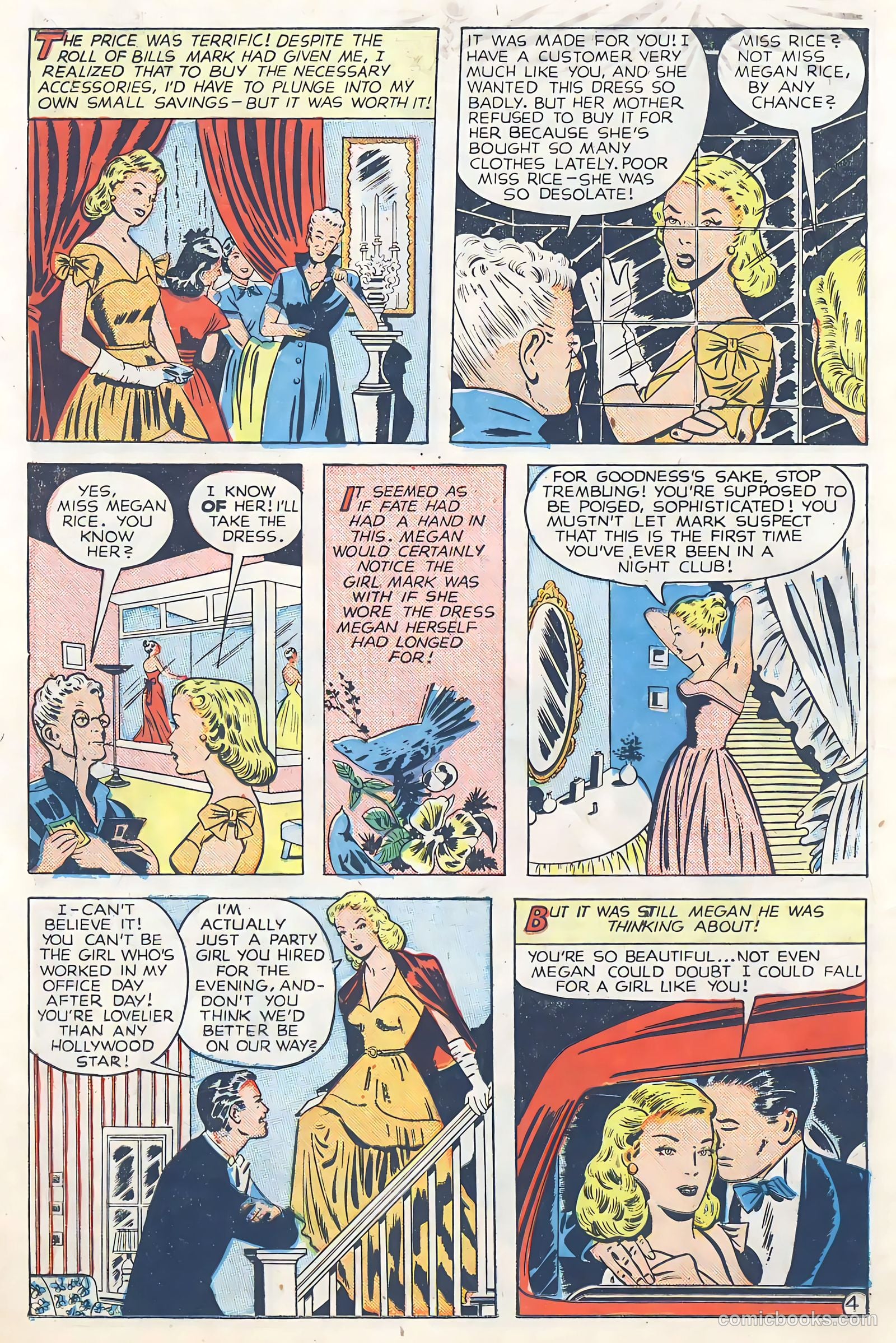 Glamorous Romances #43 (1949) — page 14 of 36