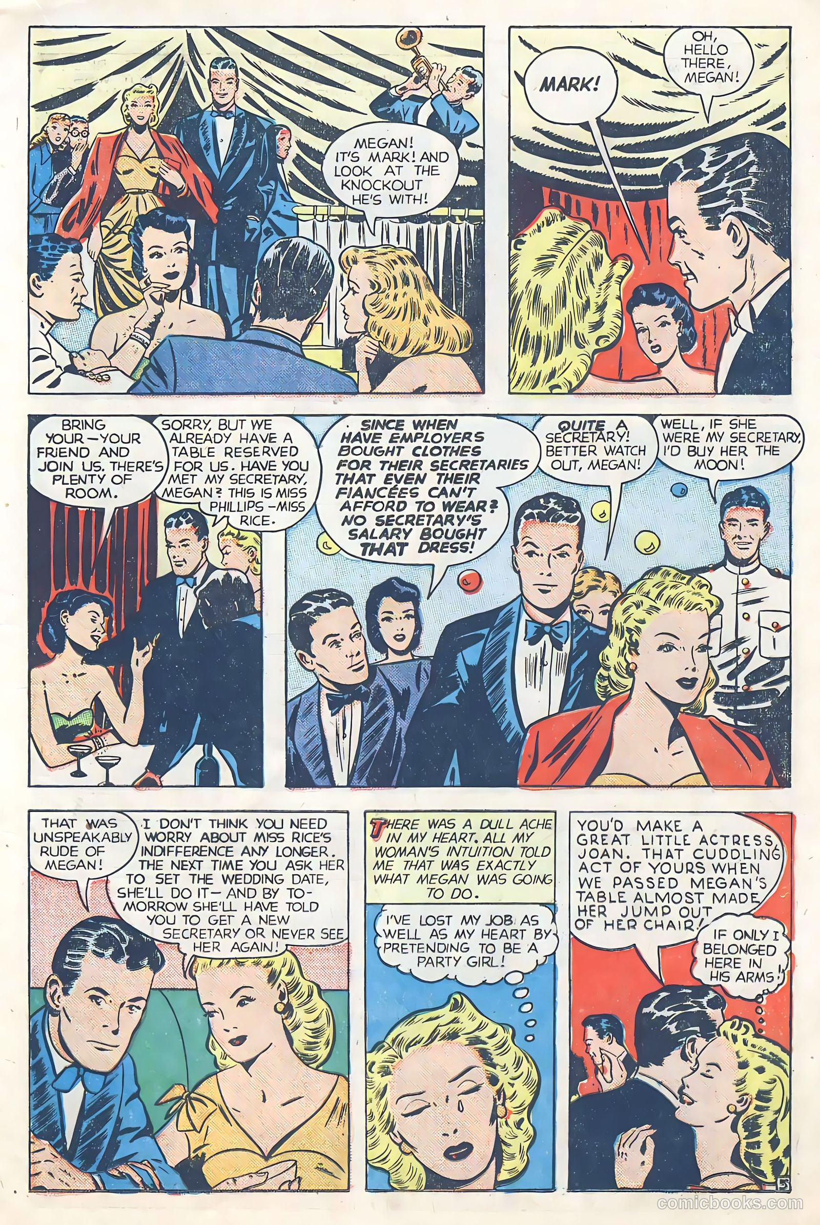 Glamorous Romances #43 (1949) — page 15 of 36