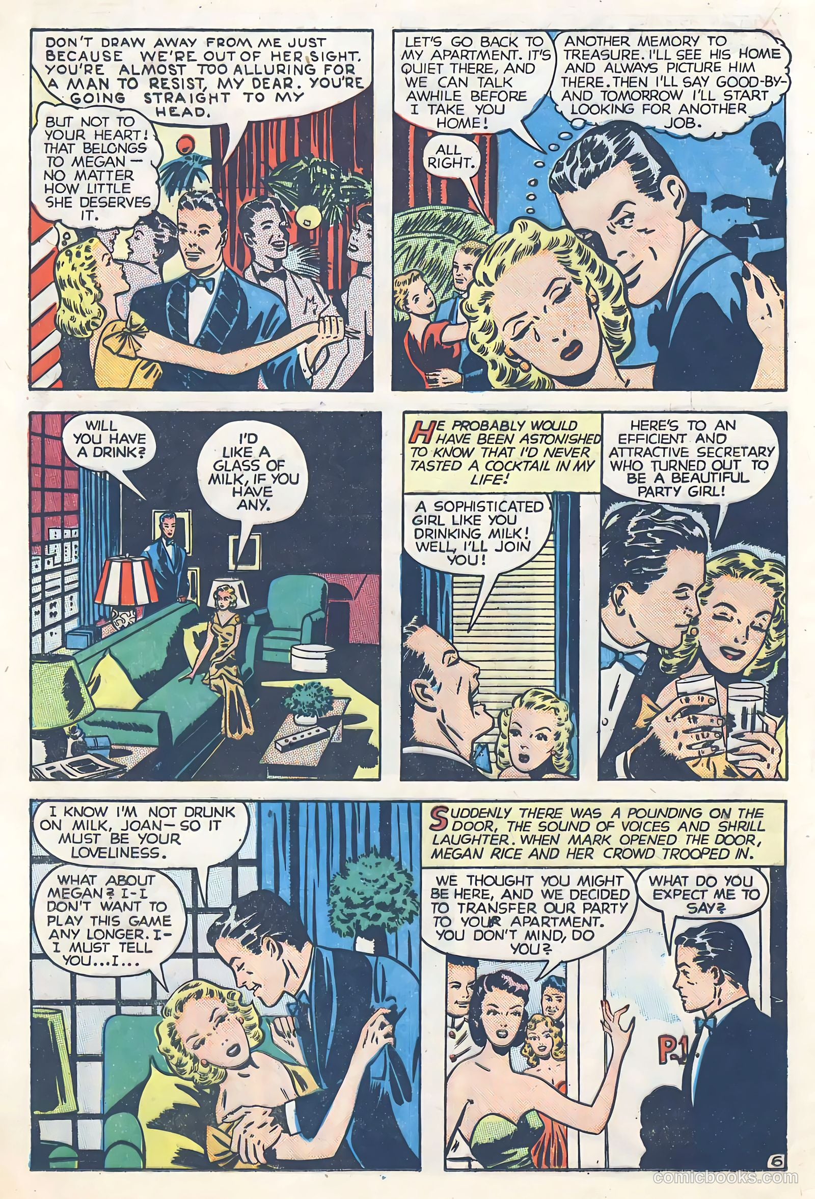 Glamorous Romances #43 (1949) — page 16 of 36