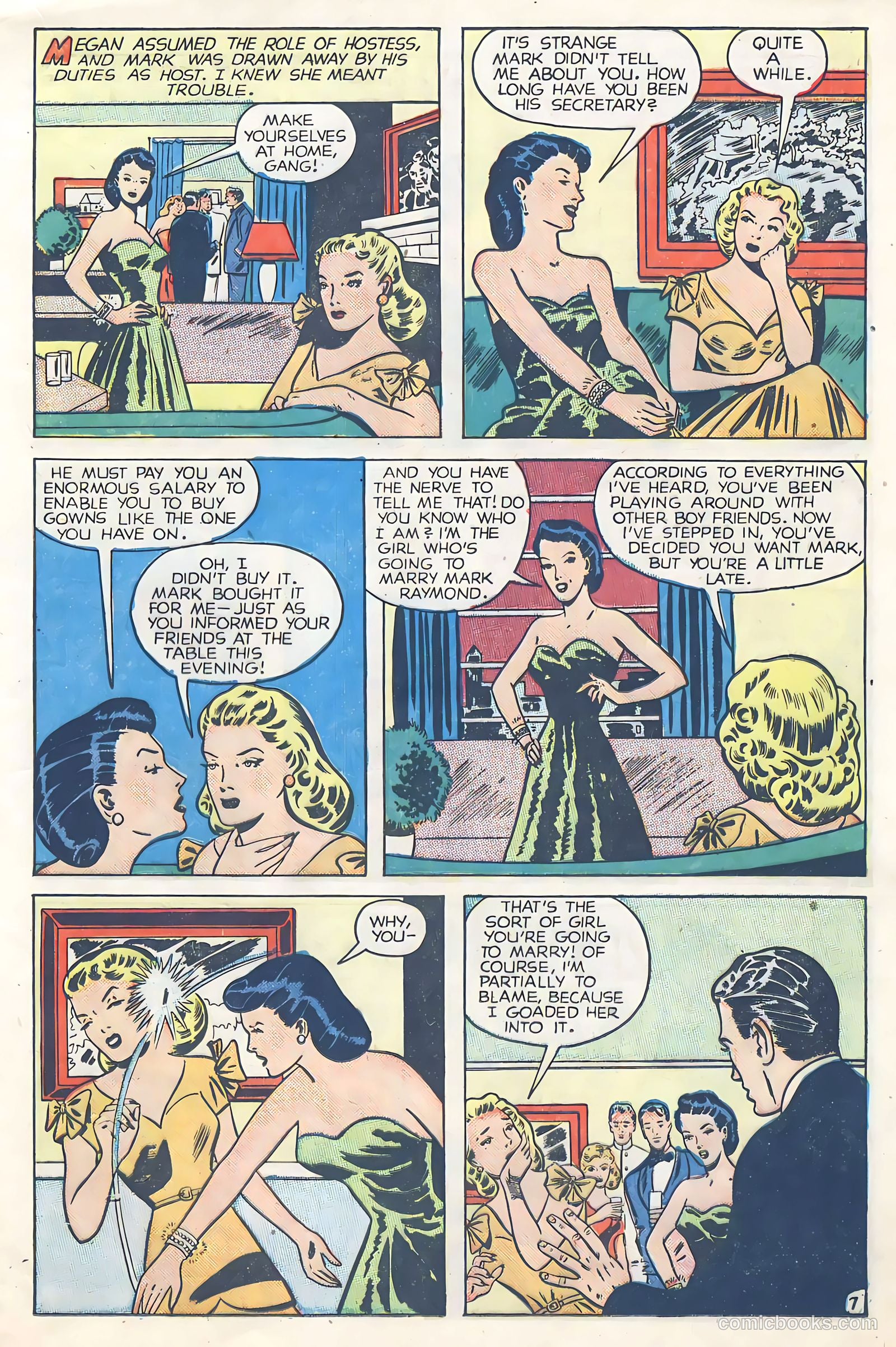 Glamorous Romances #43 (1949) — page 17 of 36