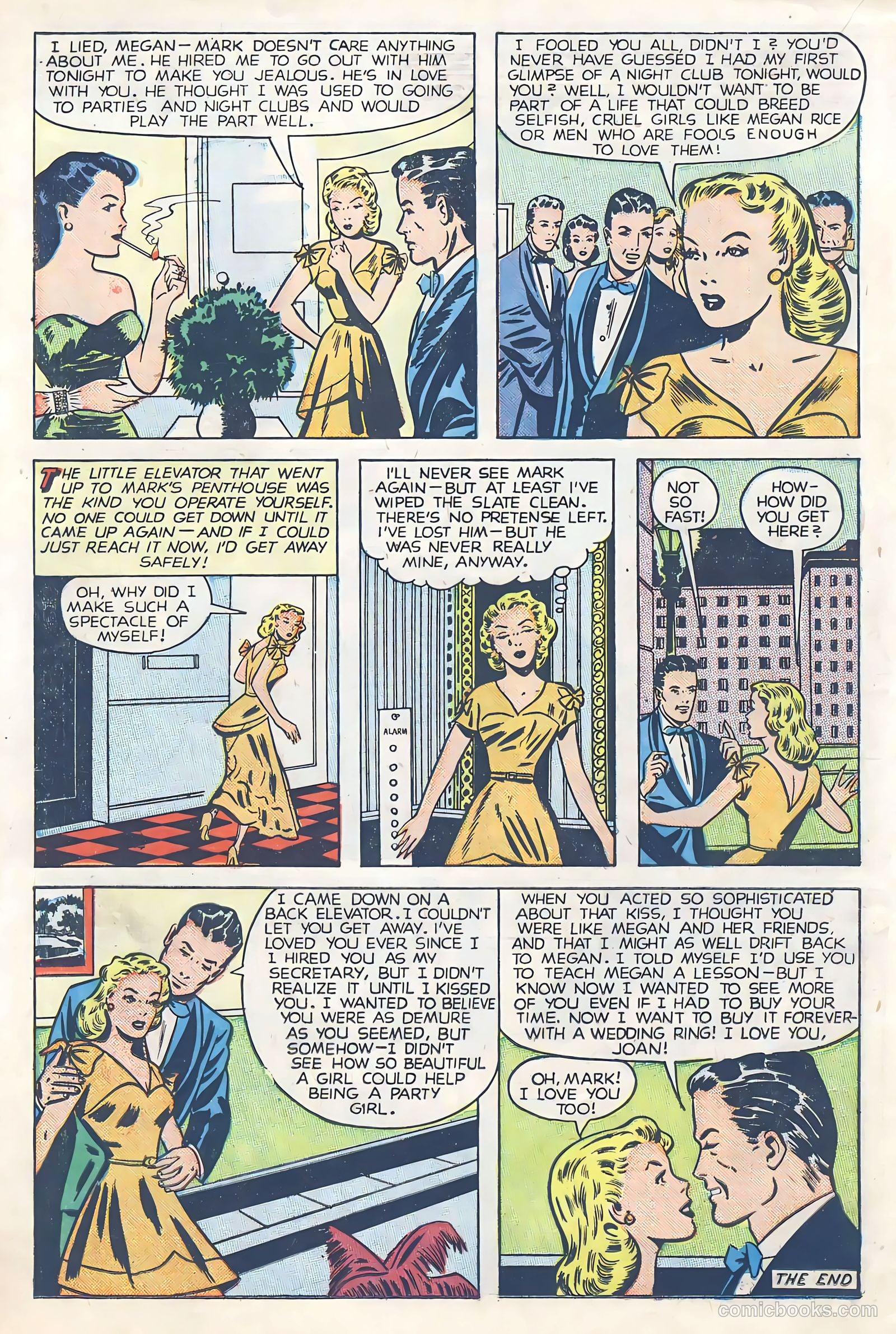 Glamorous Romances #43 (1949) — page 18 of 36
