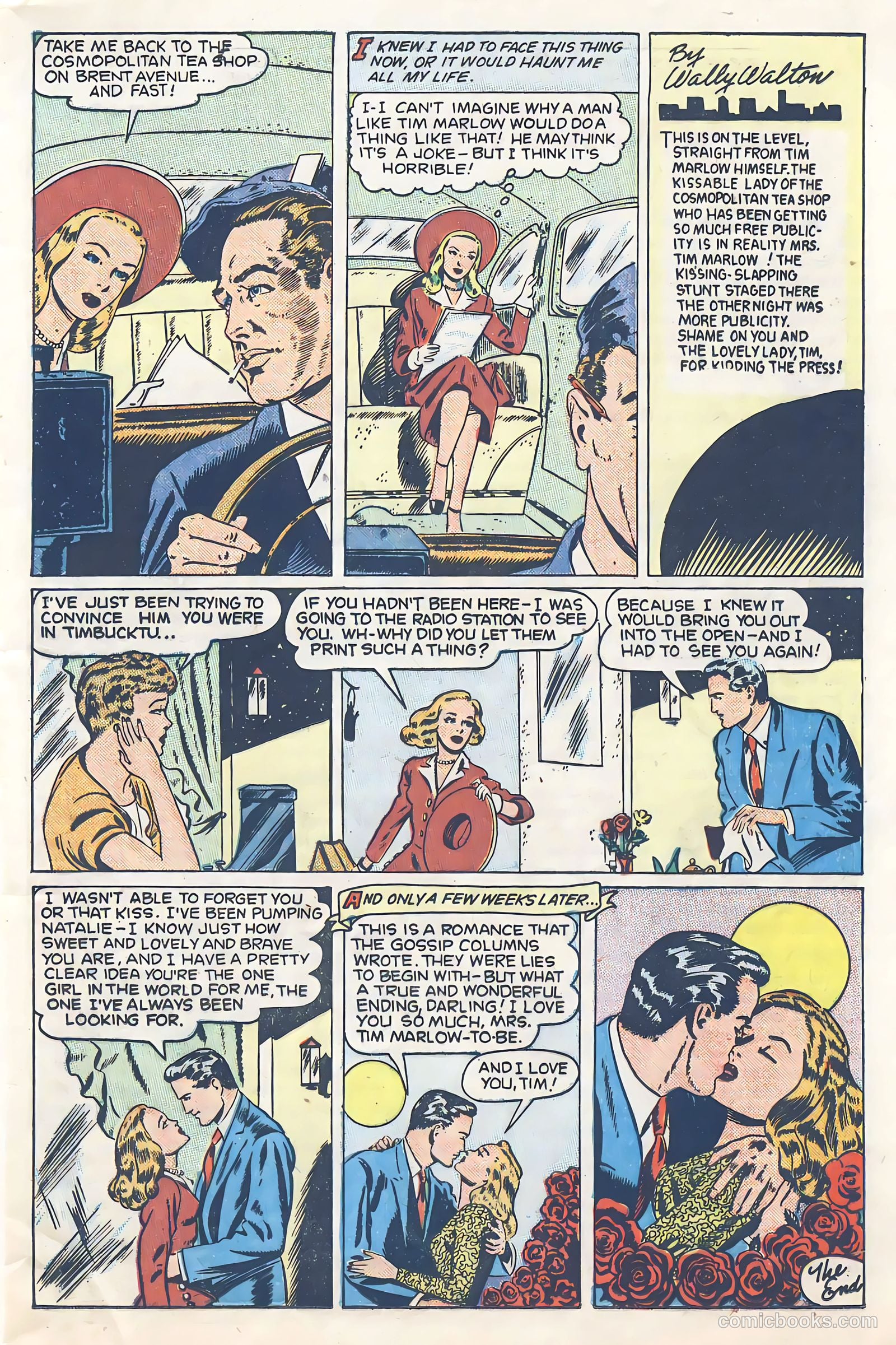 Glamorous Romances #43 (1949) — page 25 of 36