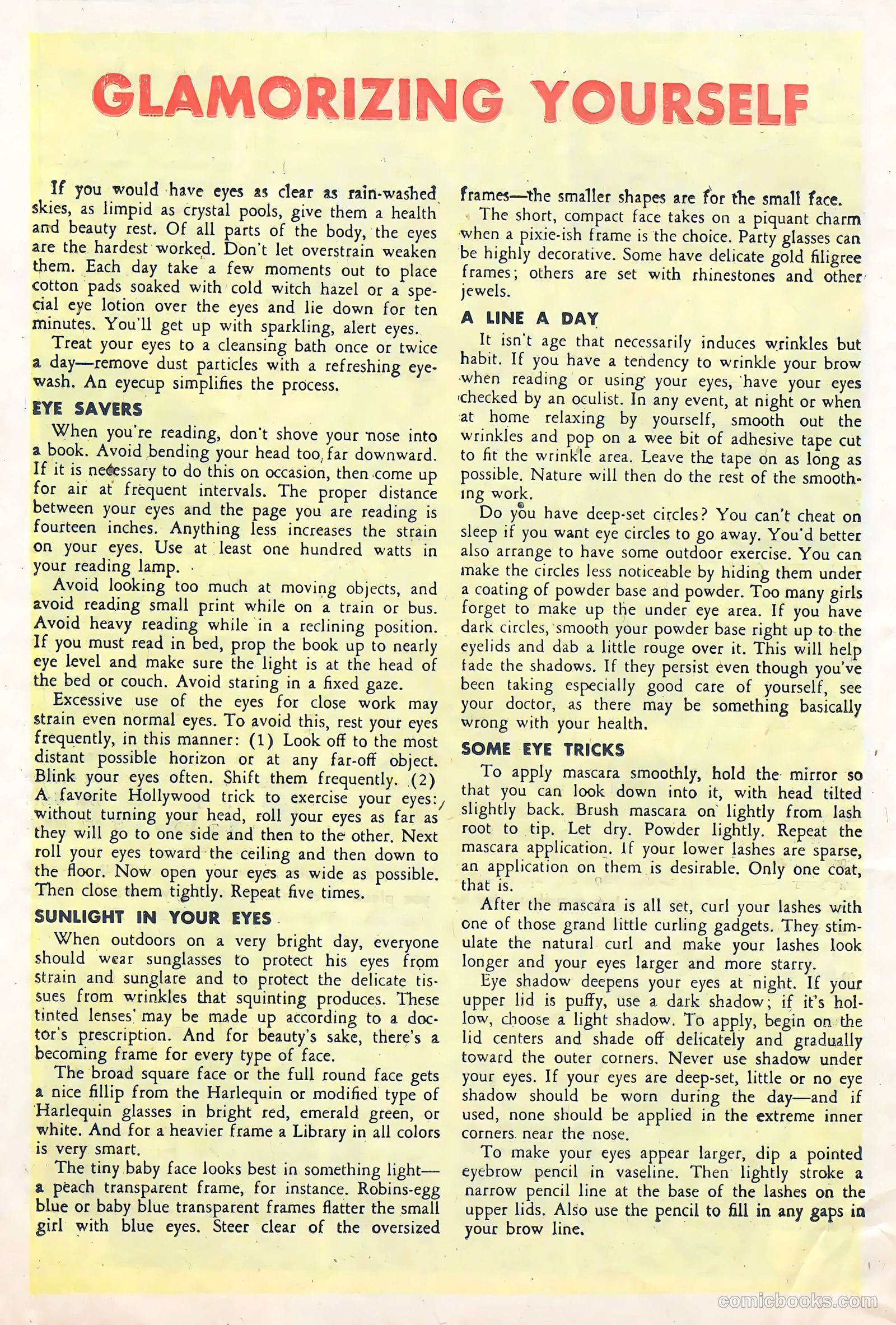 Glamorous Romances #43 (1949) — page 26 of 36