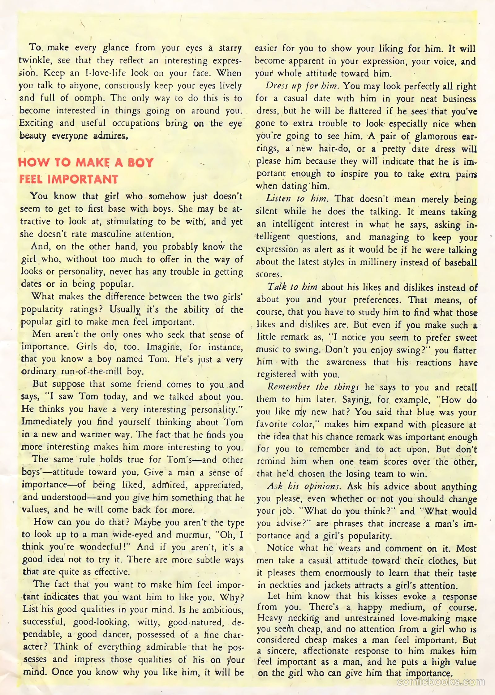 Glamorous Romances #43 (1949) — page 27 of 36