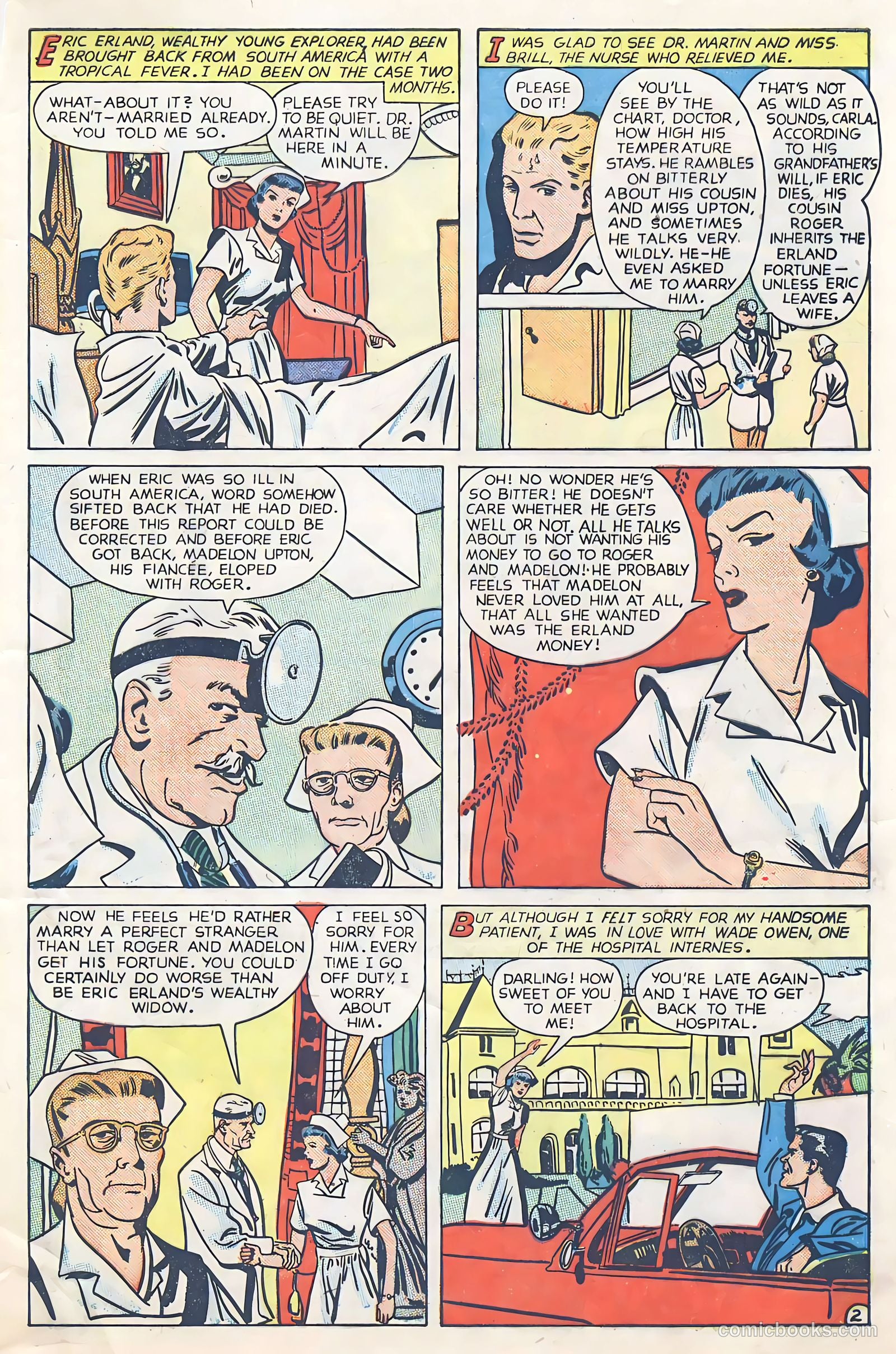 Glamorous Romances #43 (1949) — page 29 of 36