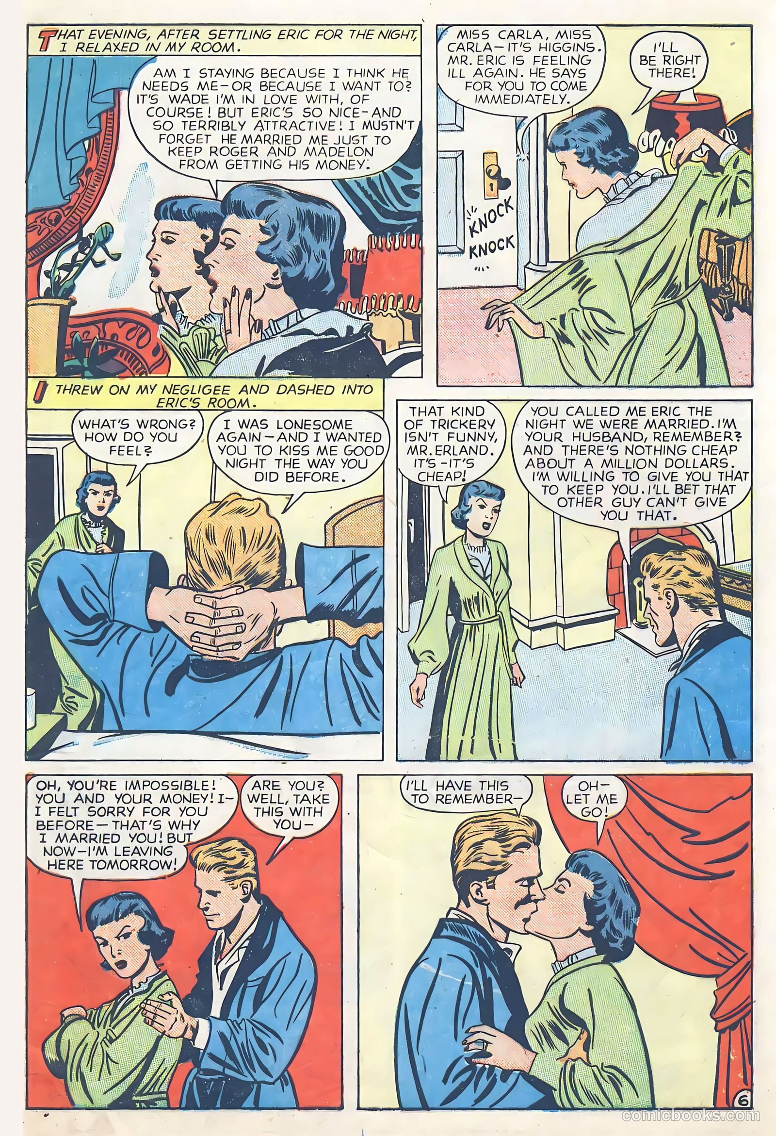 Glamorous Romances #43 (1949) — page 33 of 36